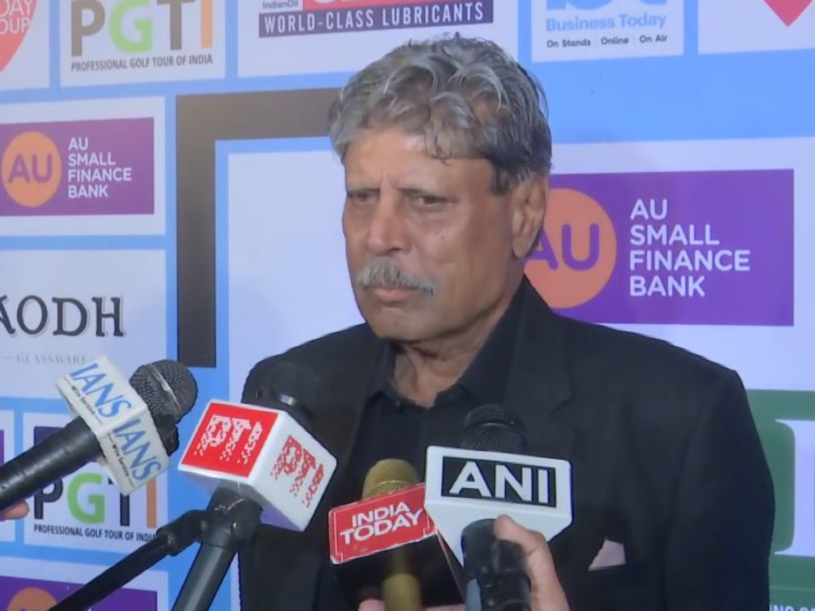 PGTI President Kapil Dev. (Photo: ANI)
