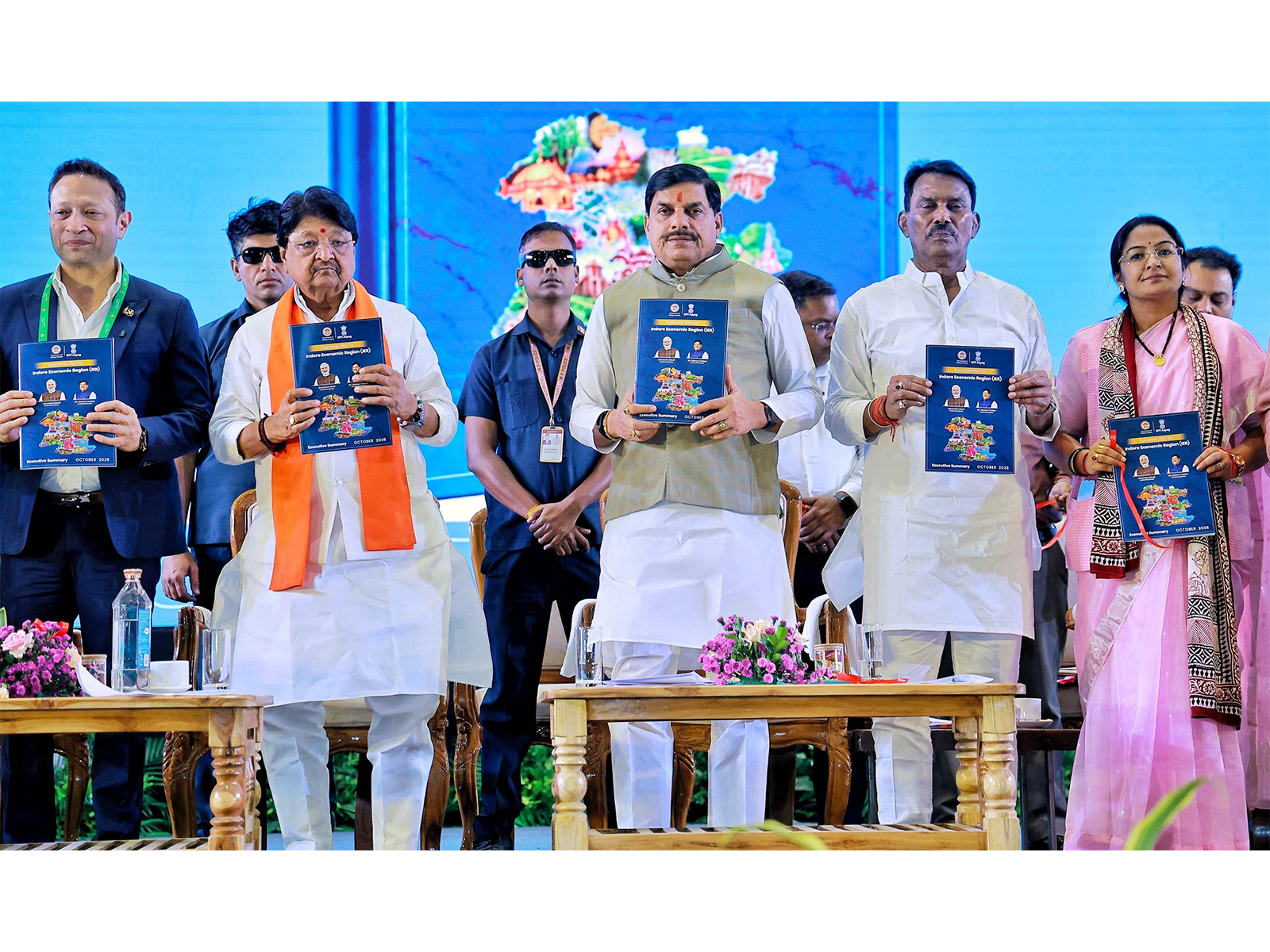 MP CM Mohan Yadav at Indore’s Urban Growth Conclave 2.0 (Photo / X @DrMohanYadav51) 