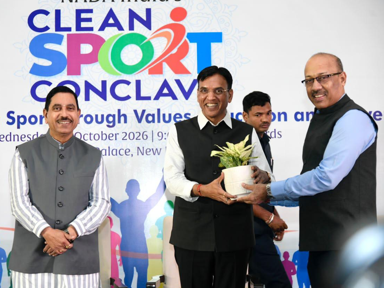 MoU was exchanged at the NADA India’s Clean Sport Conclave in New Delhi (Photo: SAI Media)