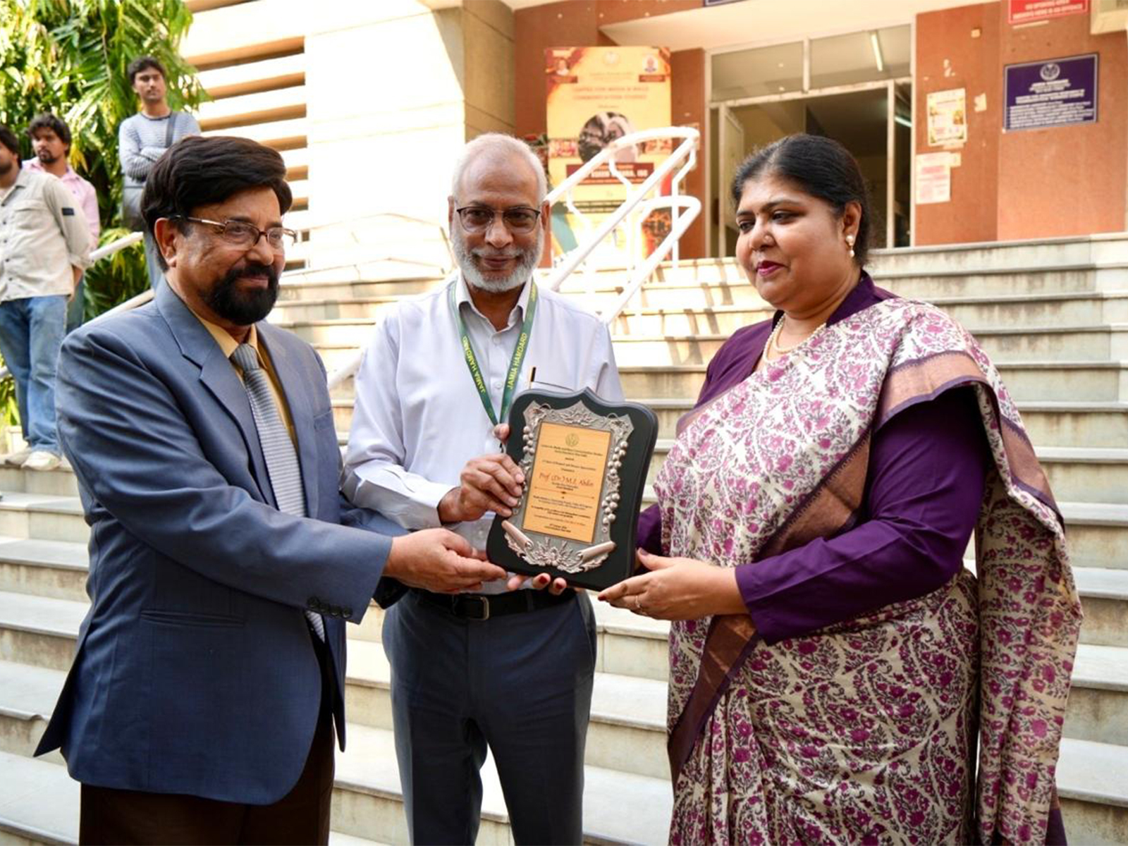‘Media Matters’ at Jamia Hamdard hosts Cinematographer Aseem Mishra (Photo/ANI)