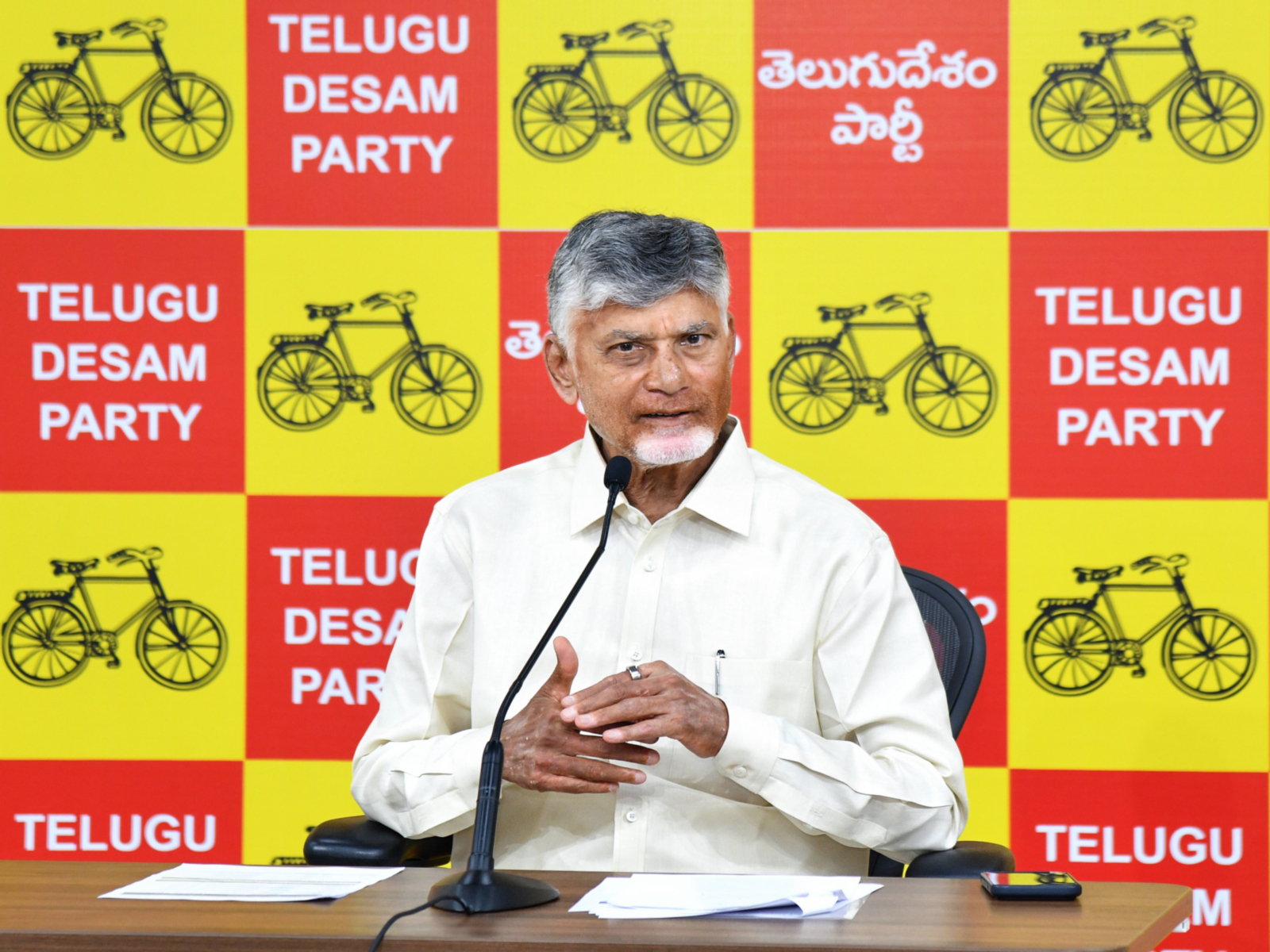 Andhra Pradesh CM N Chandrababu Naidu (File Photo/ANI)