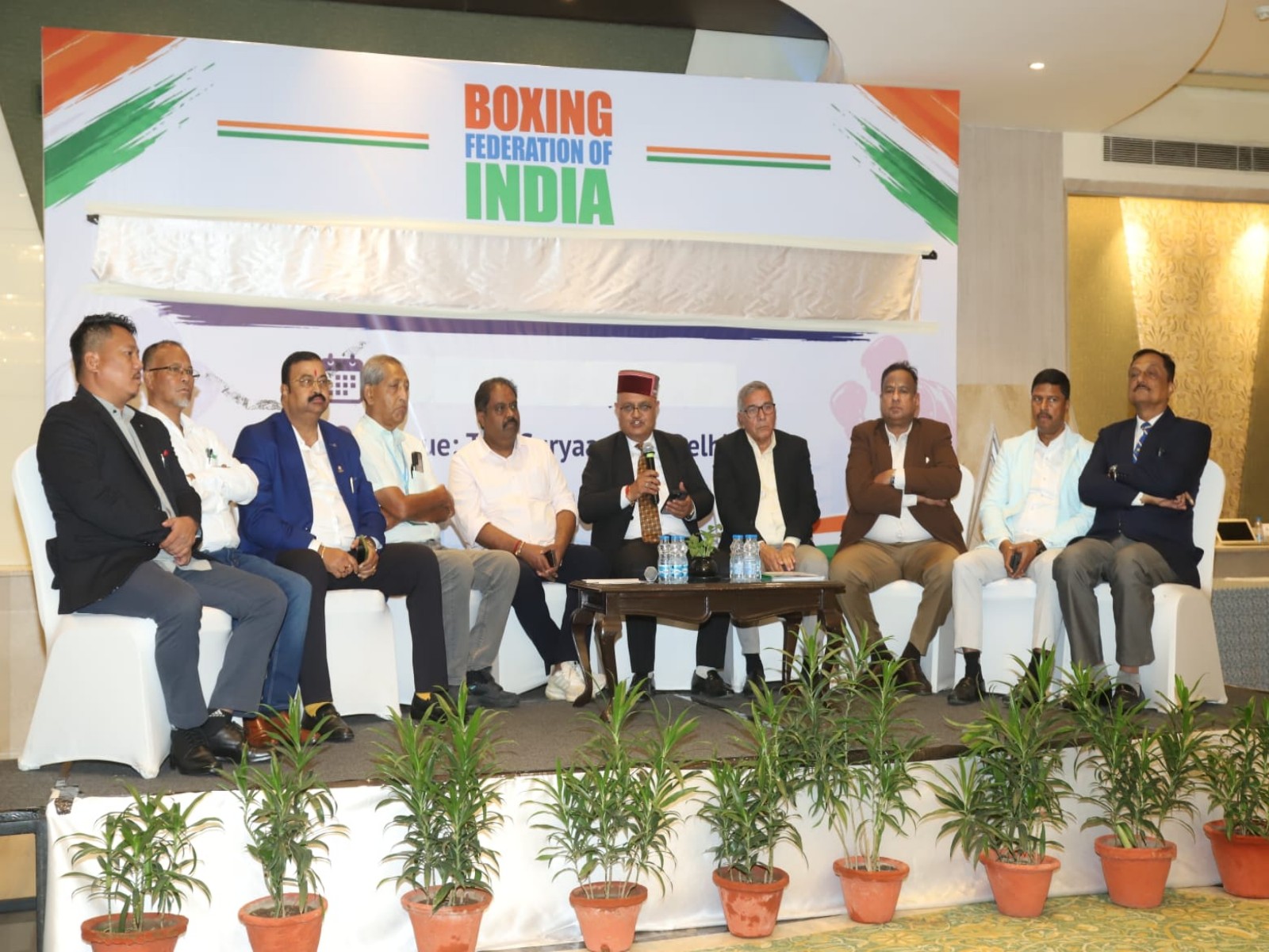 BFI office-bearers, state boxing associations members (Photo: BFI)