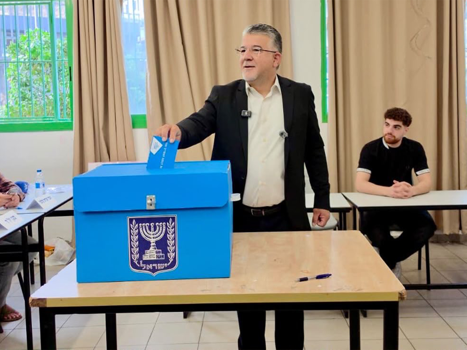 Yousef Jabareen, Chairman of Israel’s Arab-majority Joint List alliance (Photo/X/@DrJabareen)