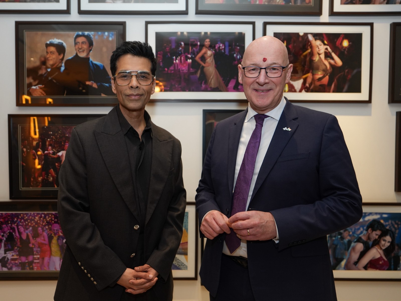 Scotland’s First Minister John Swinney meets Karan Johar (Photo/Instagram@karanjohar)