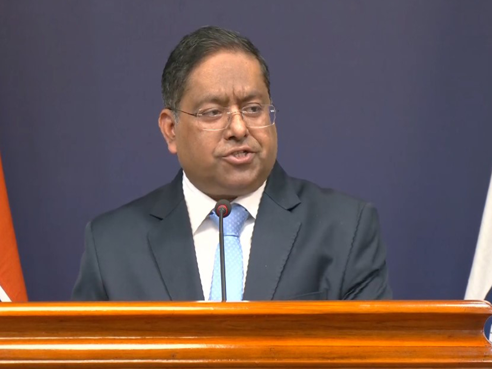 MEA Spokesperson Randhir Jaiswal (Photo/ANI)