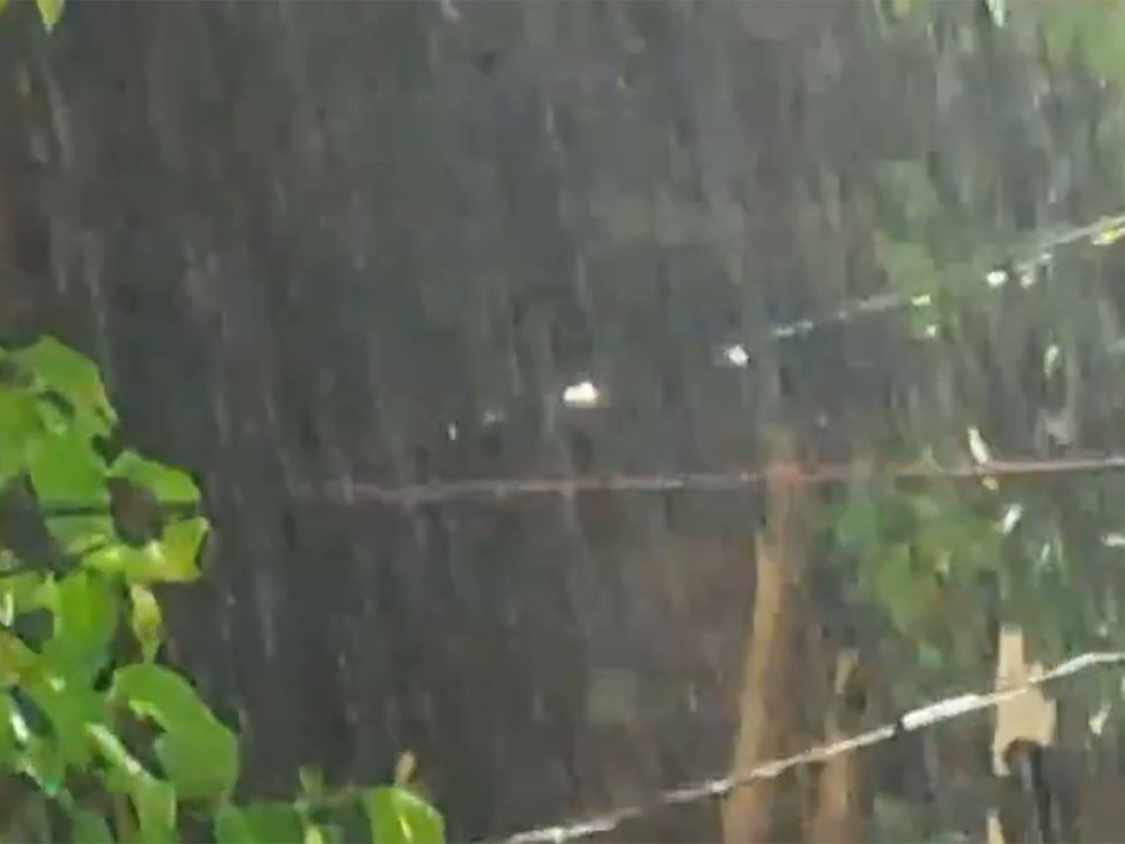  Rainfall in Rayagada under influence of cyclone Arnab (Photo/ANI)