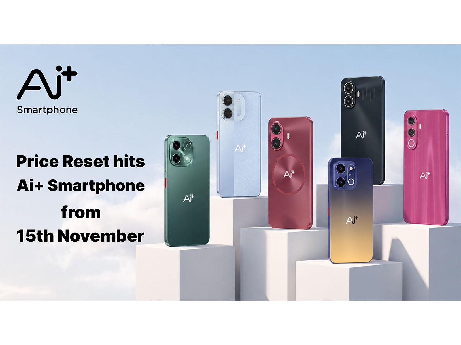Price Reset hits Ai+ Smartphone from 15th November
