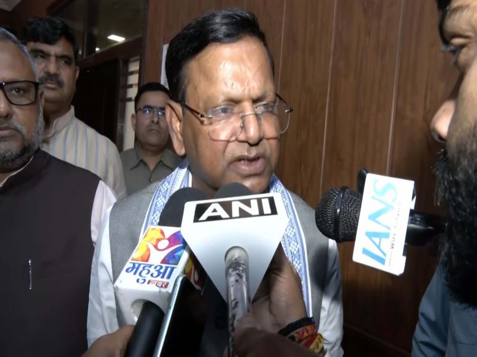 Uttar Pradesh BJP state president Pankaj Chaudhary (Photo/ANI)