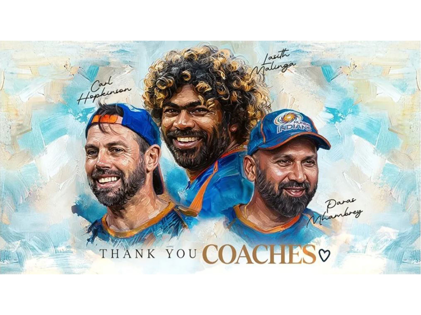 MI part ways with Lasith Malinga, Paras Mhambrey and Carl Hopkinson ahead of IPL 2027 mini-auction (Photo: Mumbai Indians website)