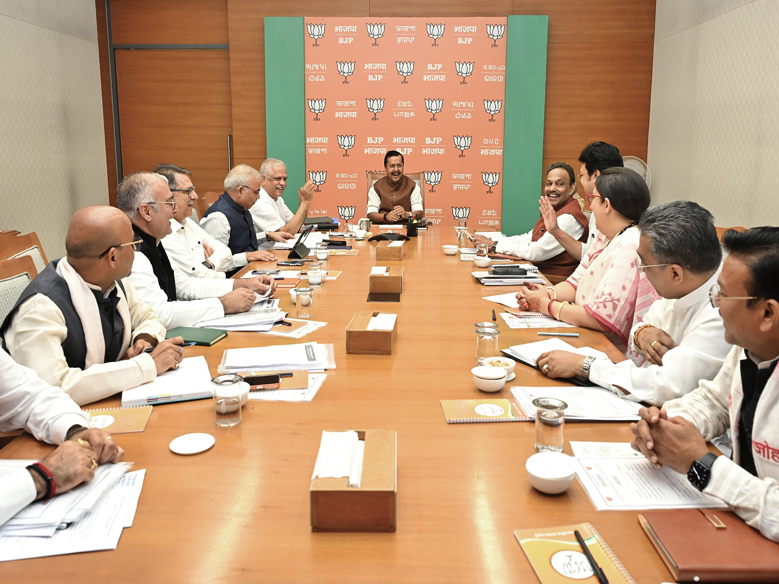 BJP National President Nitin Nabin chairs National General Secretaries' meeting (Photo/BJP)