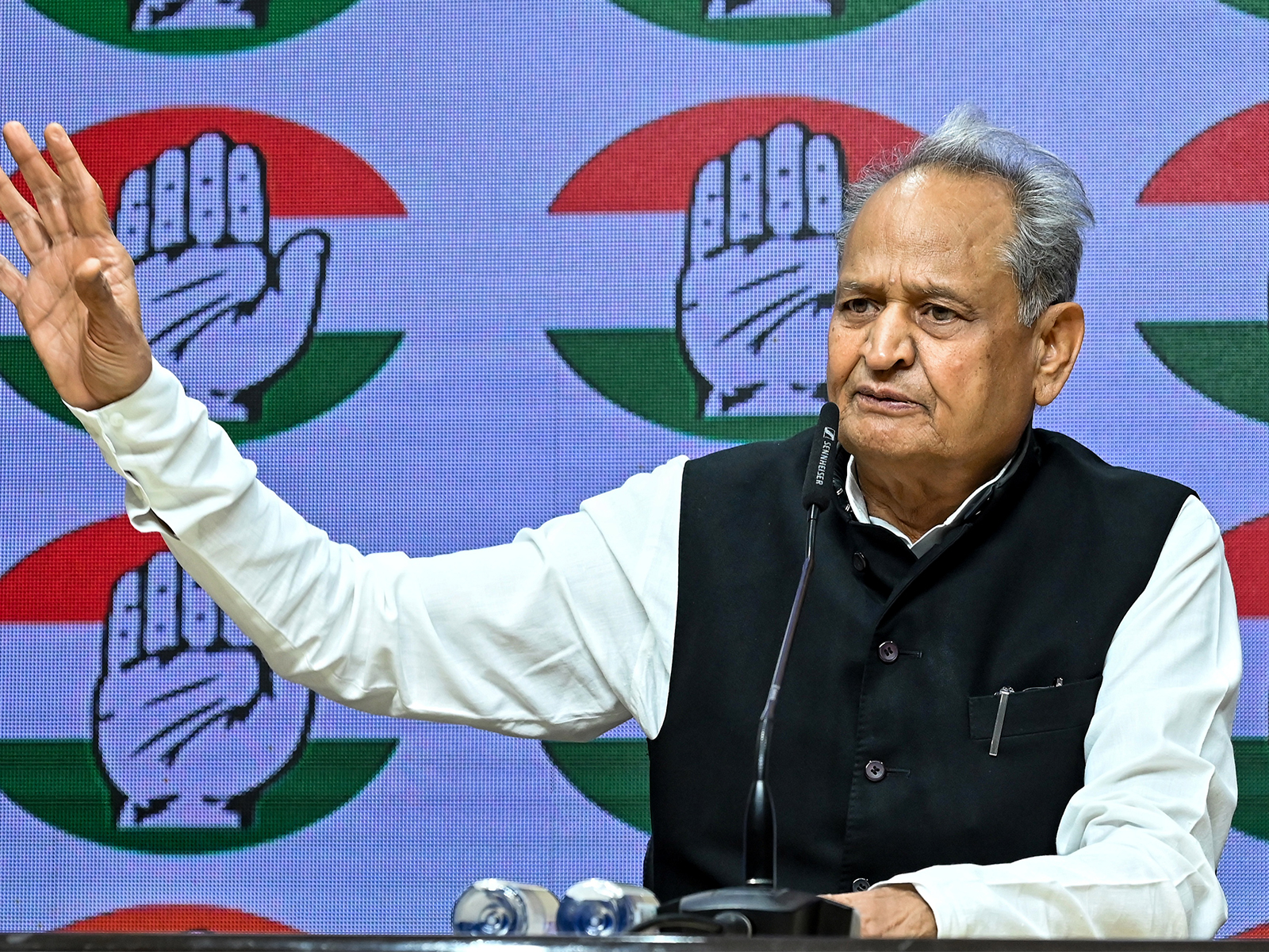 Former Rajasthan CM Ashok Gehlot (File photo/ANI)