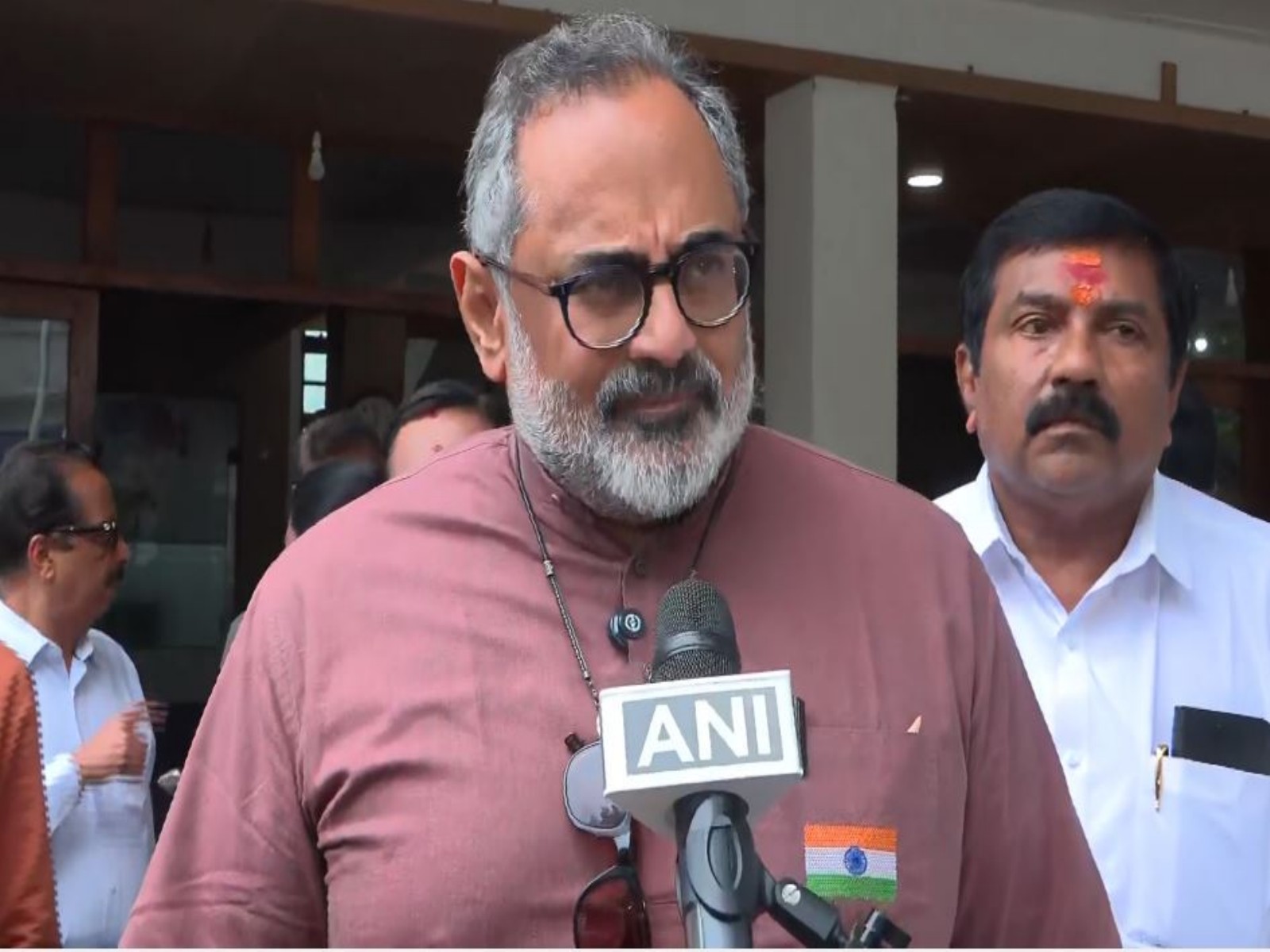 Keralam BJP President Rajeev Chandrasekhar (Photo/ANI)