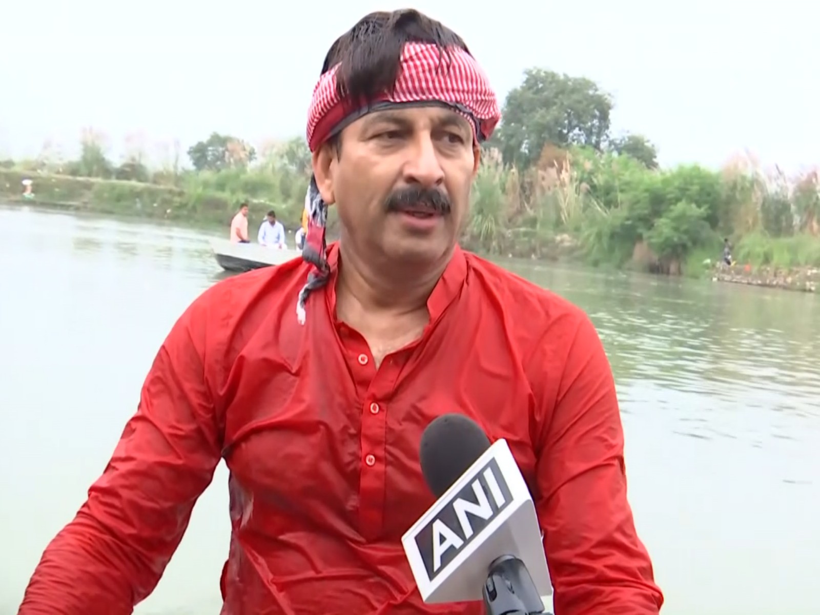  Bharatiya Janata Party (BJP) MP Manoj Tiwari (Photo/ANI)