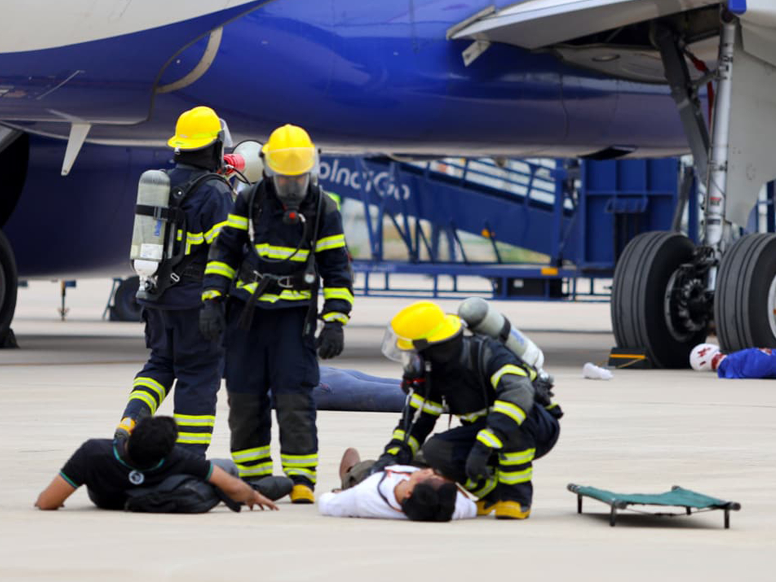 Crisis preparedness exercise ‘SAKSHAM 2026' (Photo/Noida International Airport)