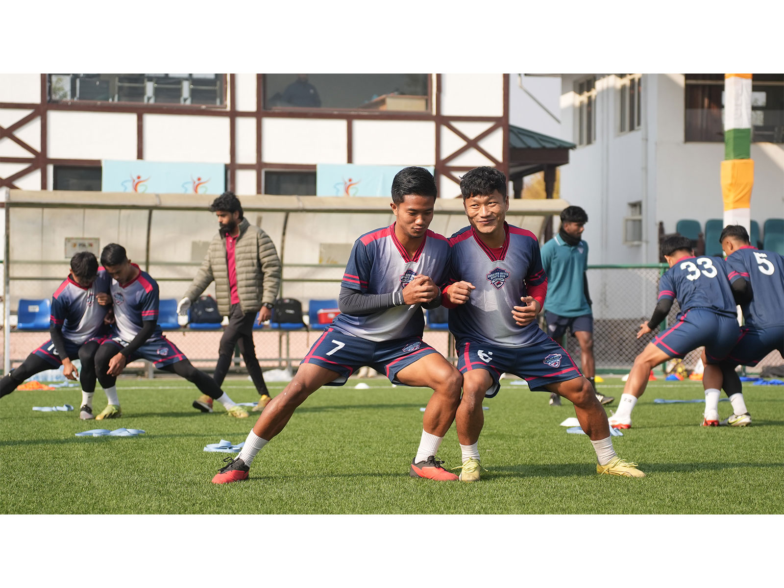 Nagaland United players training (Photo: IFL)