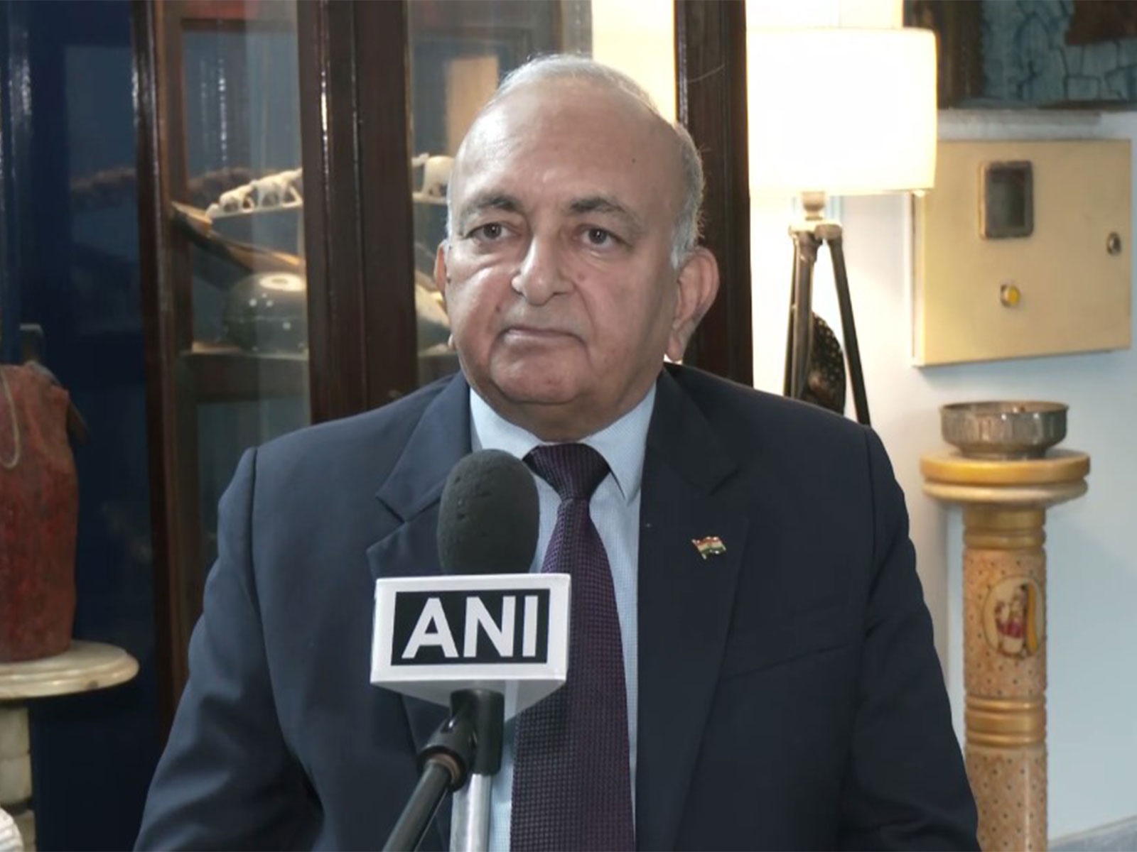 Former Diplomat Mahesh Sachdev (Photo/ANI)