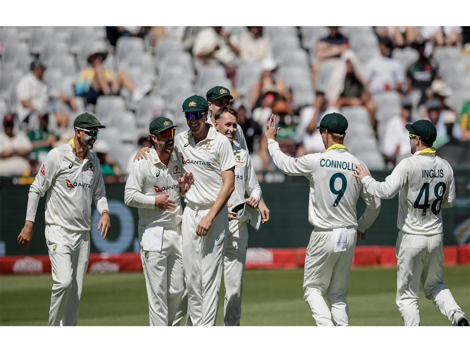 Australia players celebrating (Photo: ICC website)
