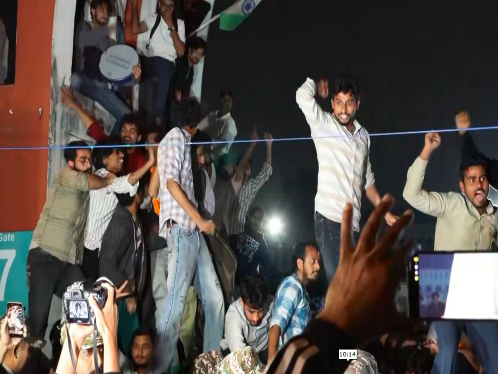 Visual from Jamia Millia Islamia (Photo/ANI)