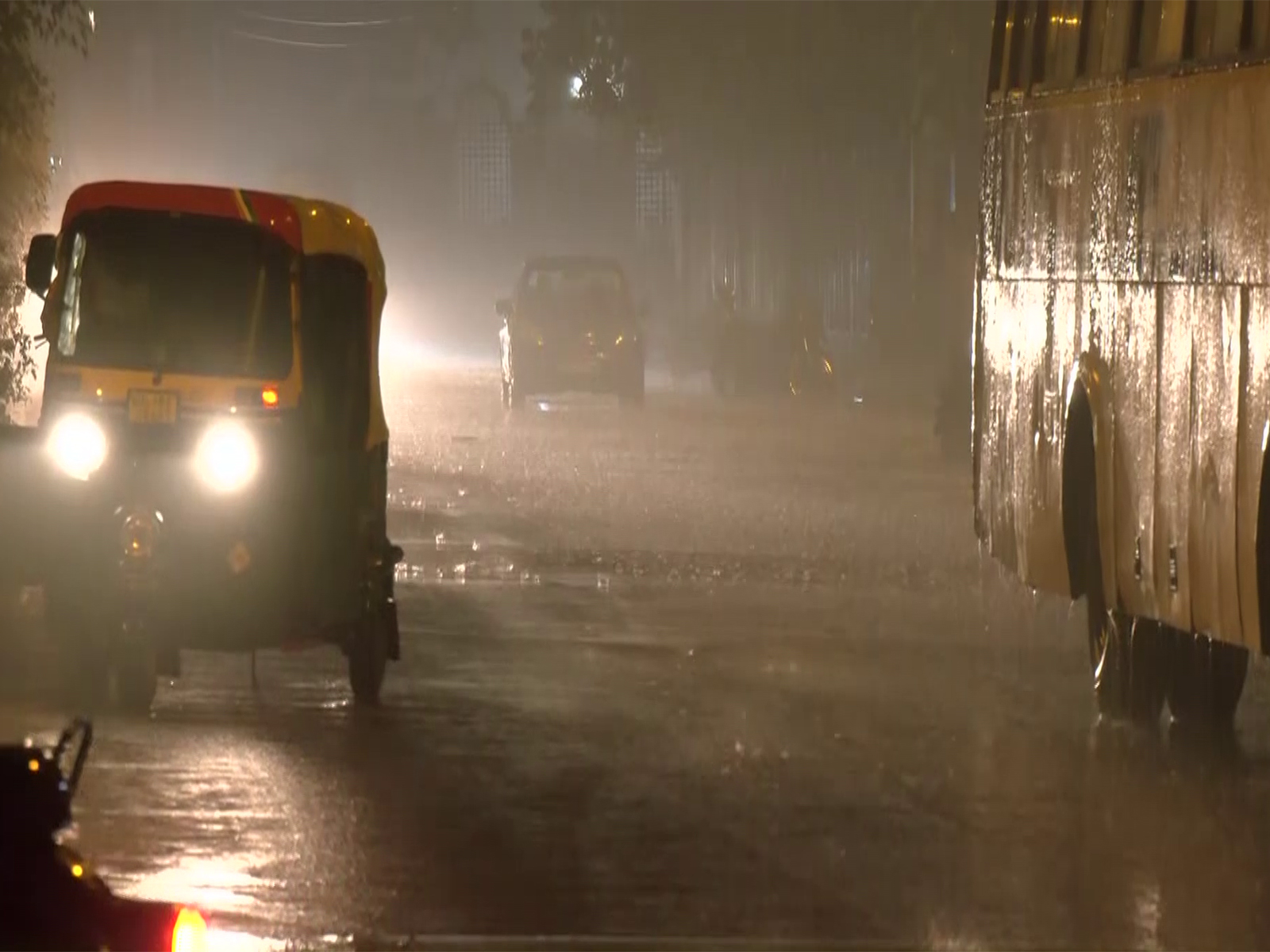 Visual from the national capital (Photo/ANI)