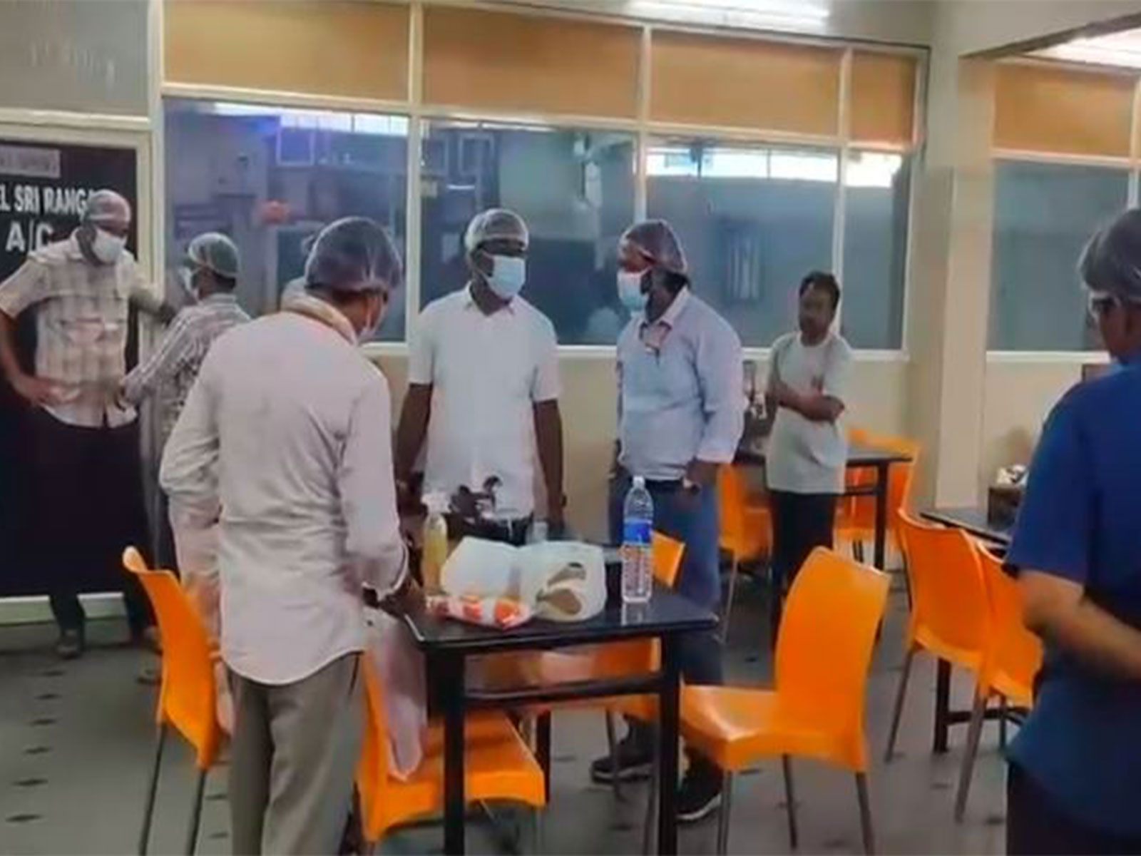 Visual of inspection by officials (Photo/ANI)