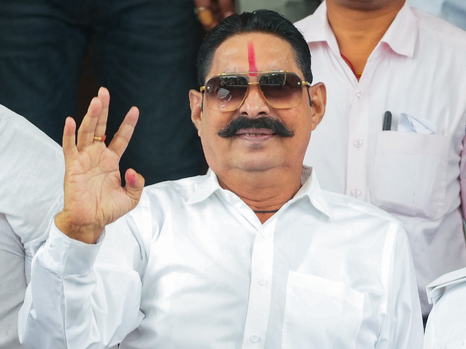 Expelled JD(U) MLA Anant Singh (File Photo/ANI)