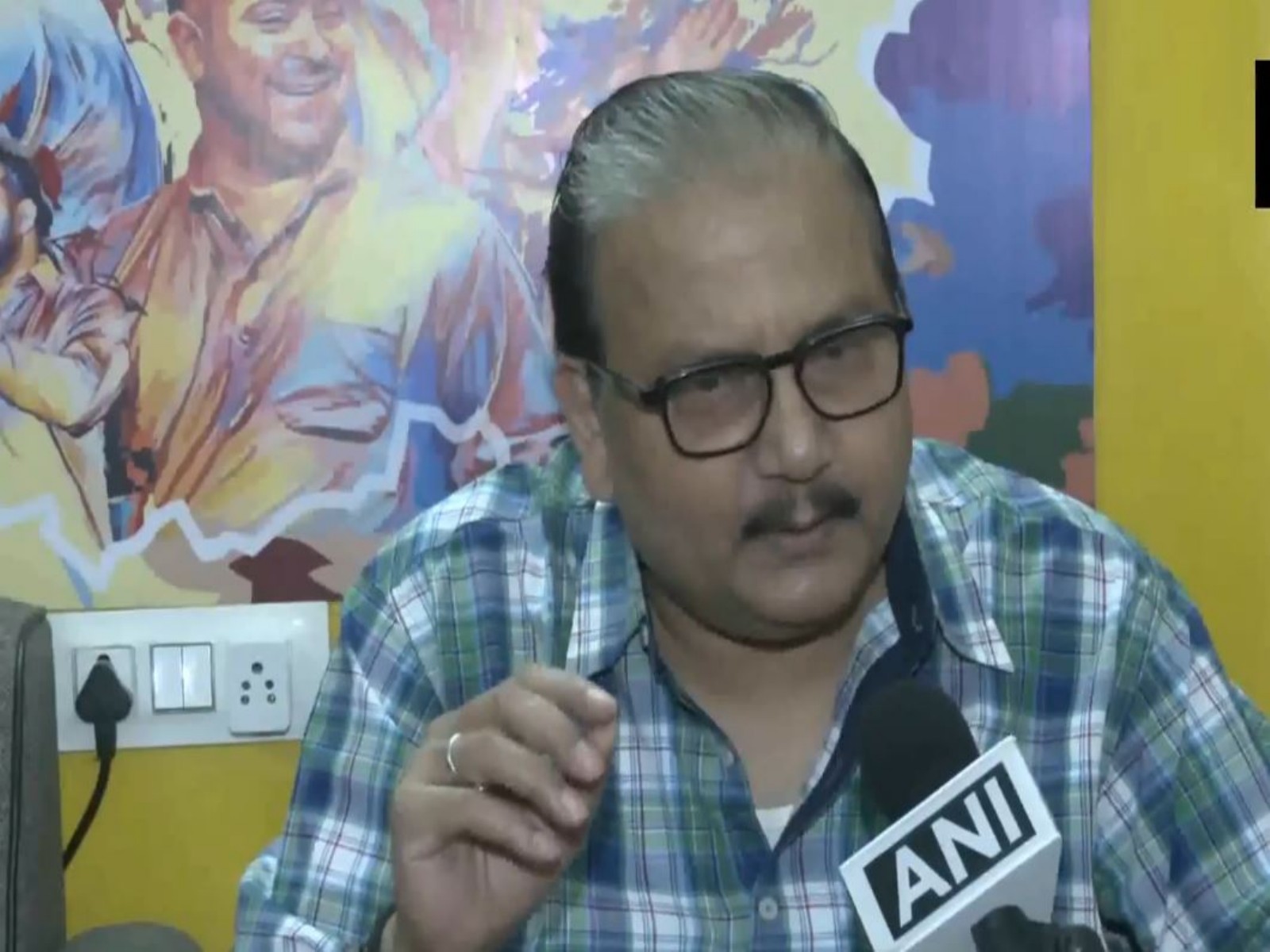 Rashtriya Janata Dal (RJD) MP Manoj Jha (Photo/ANI)