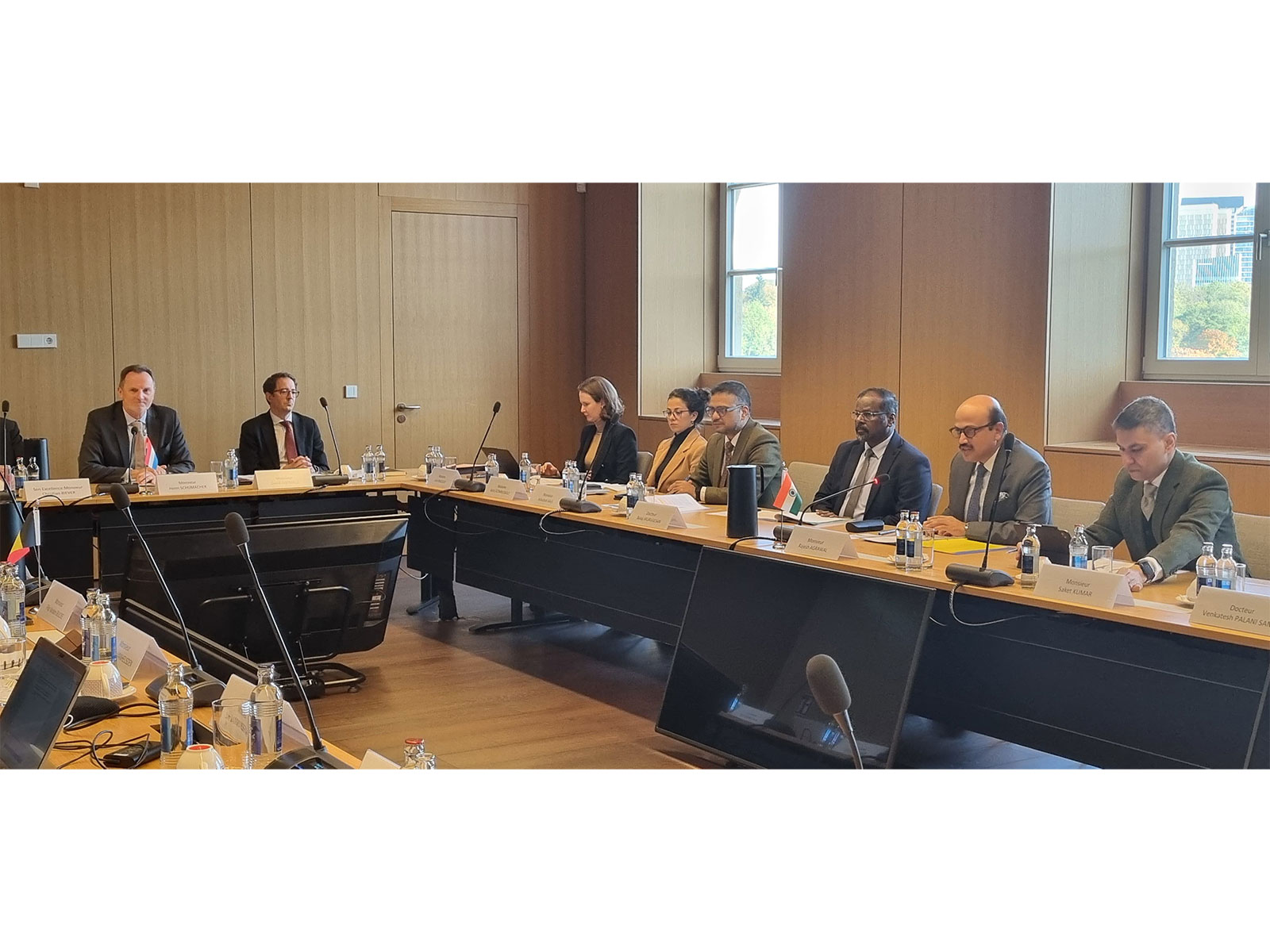 Commerce Secretary Rajesh Agrawal co-chaired 19th Session of India–BLEU Joint Economic Commission (Photo/@DoC_GoI)