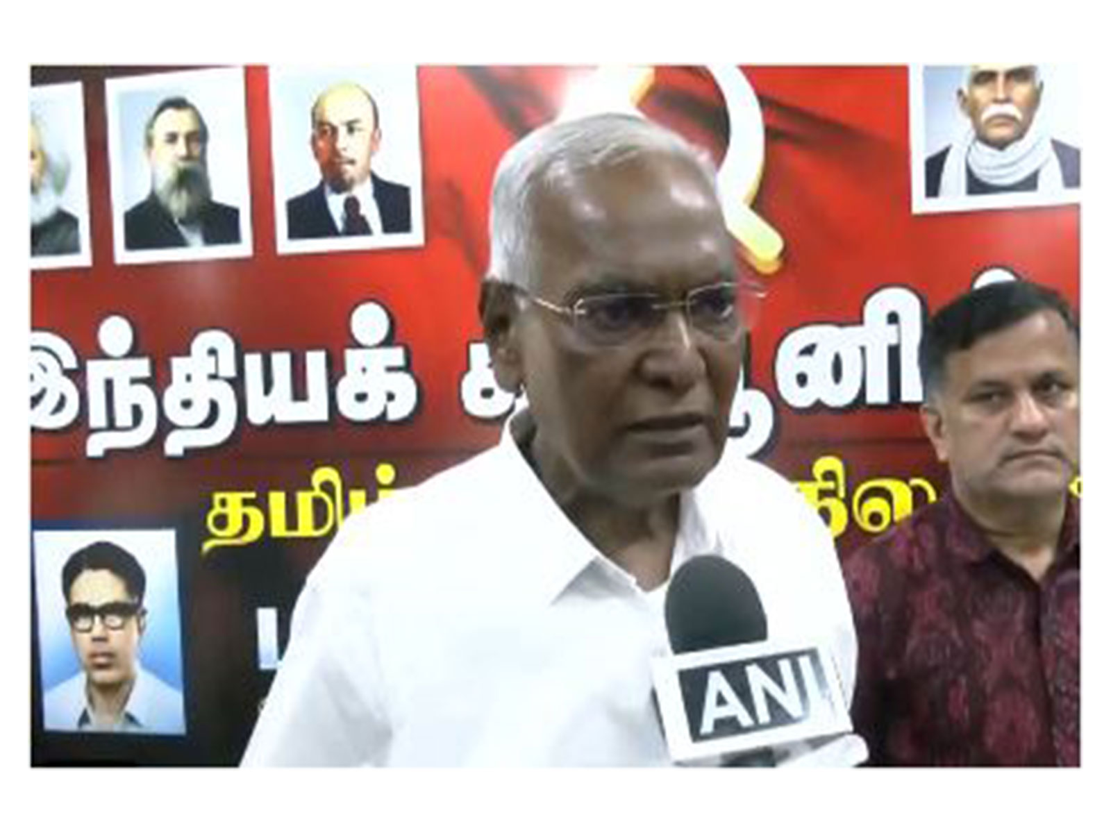 Communist Party of India (CPI) General Secretary D Raja (Photo/ANI)