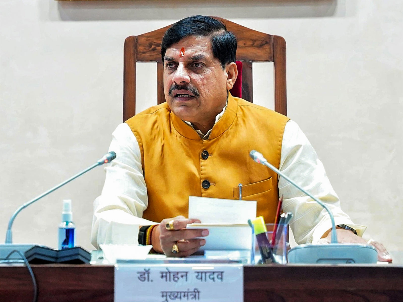 MP CM Mohan Yadav (File Photo / ANI)