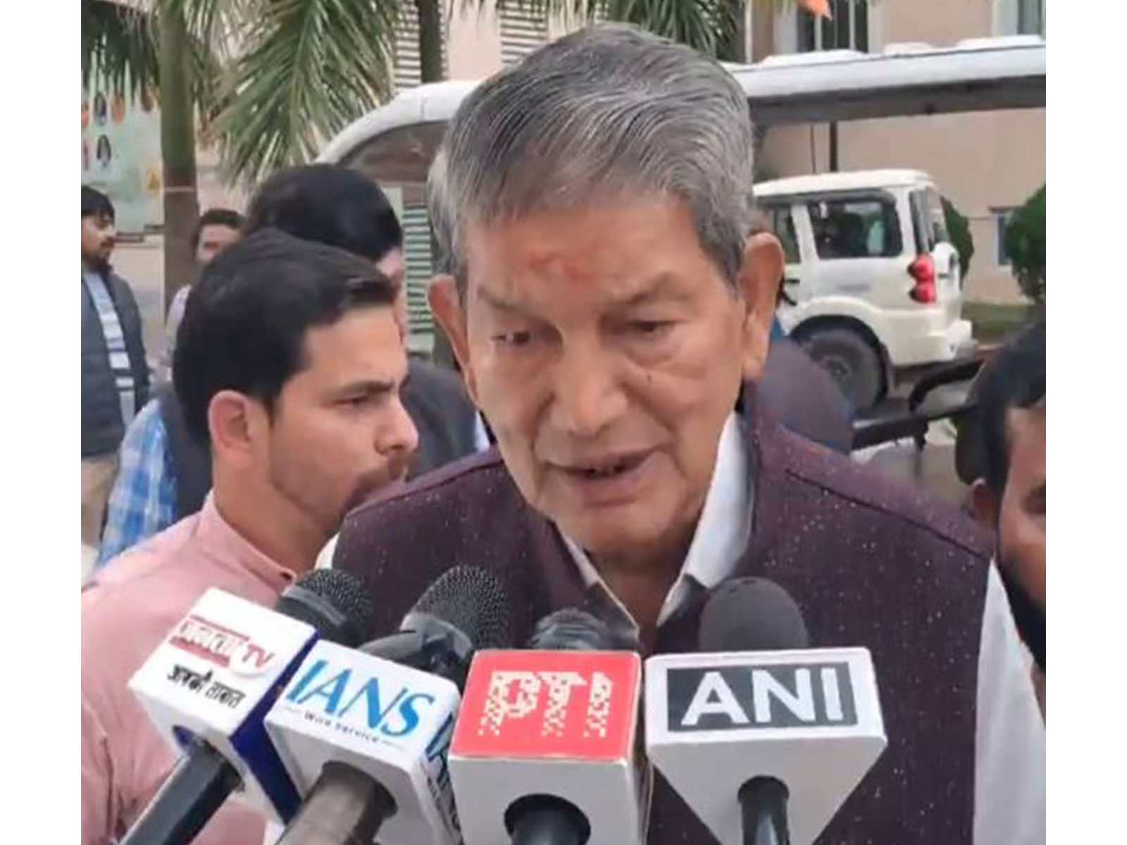 Former Uttarakhand CM and Congress leader Harish Rawat (Photo/ANI)