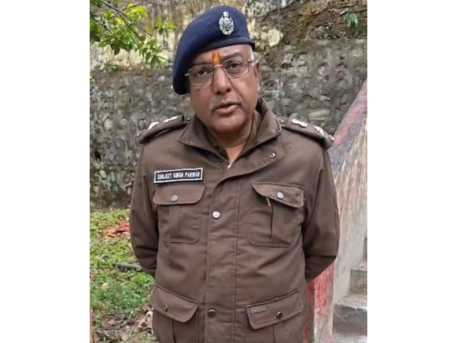 Chamoli Superintendent of Police (SP) Surjeet Singh Panwar (Photo/Surjeet Singh Panwar)