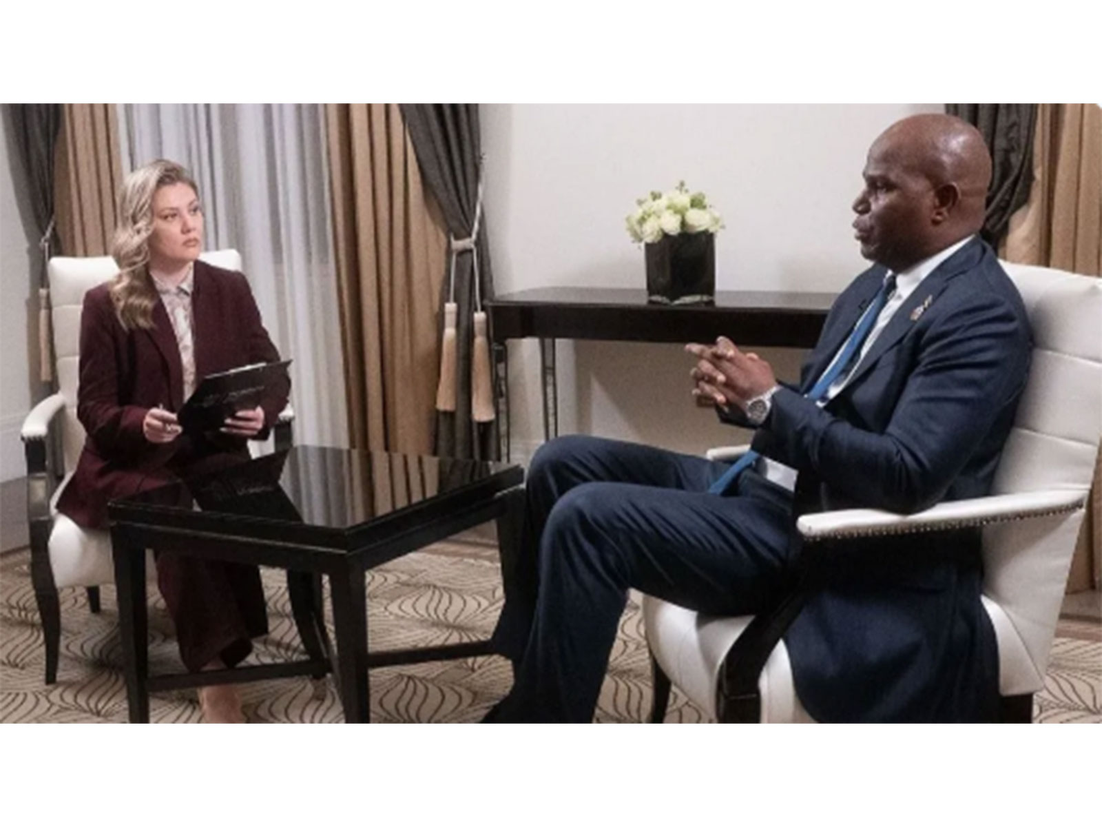 Mozambican President Daniel Francisco Chapo (Photo/ TV BRICS)