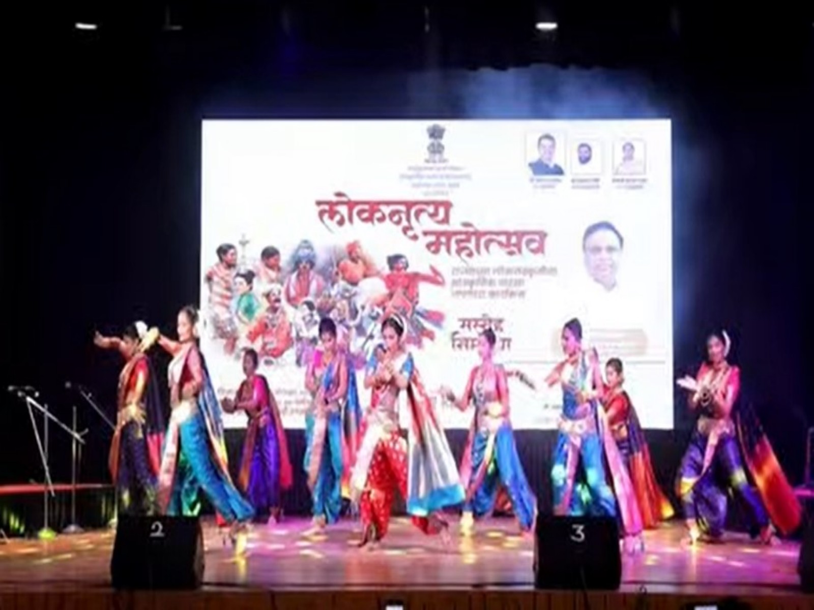 Maharashtra folk dance troupe performed in Mongolia to mark 150 years of 'Vande Mataram' (Photo: Embassy of India/Ulaanbaatar)