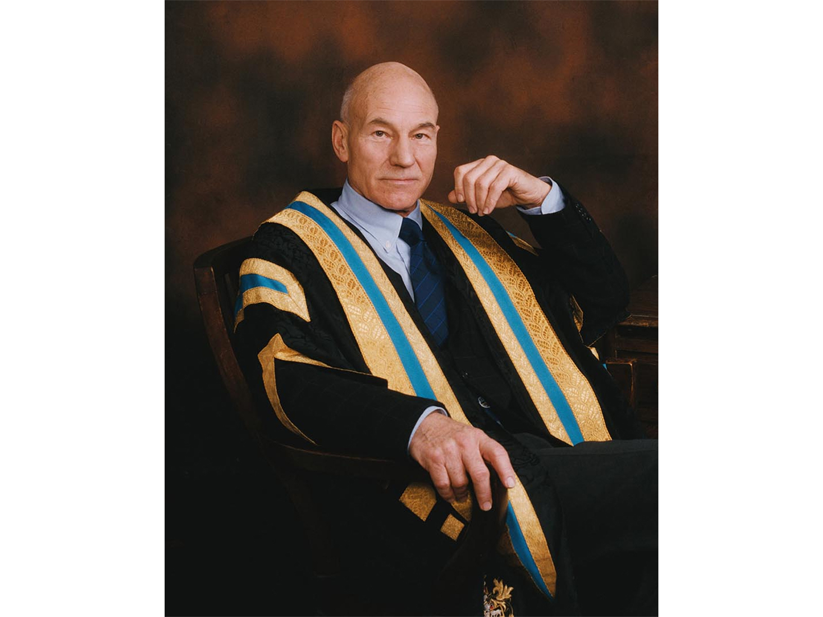 Late actor Patrick Stewart (Photo/Instagram@ianmckellen)