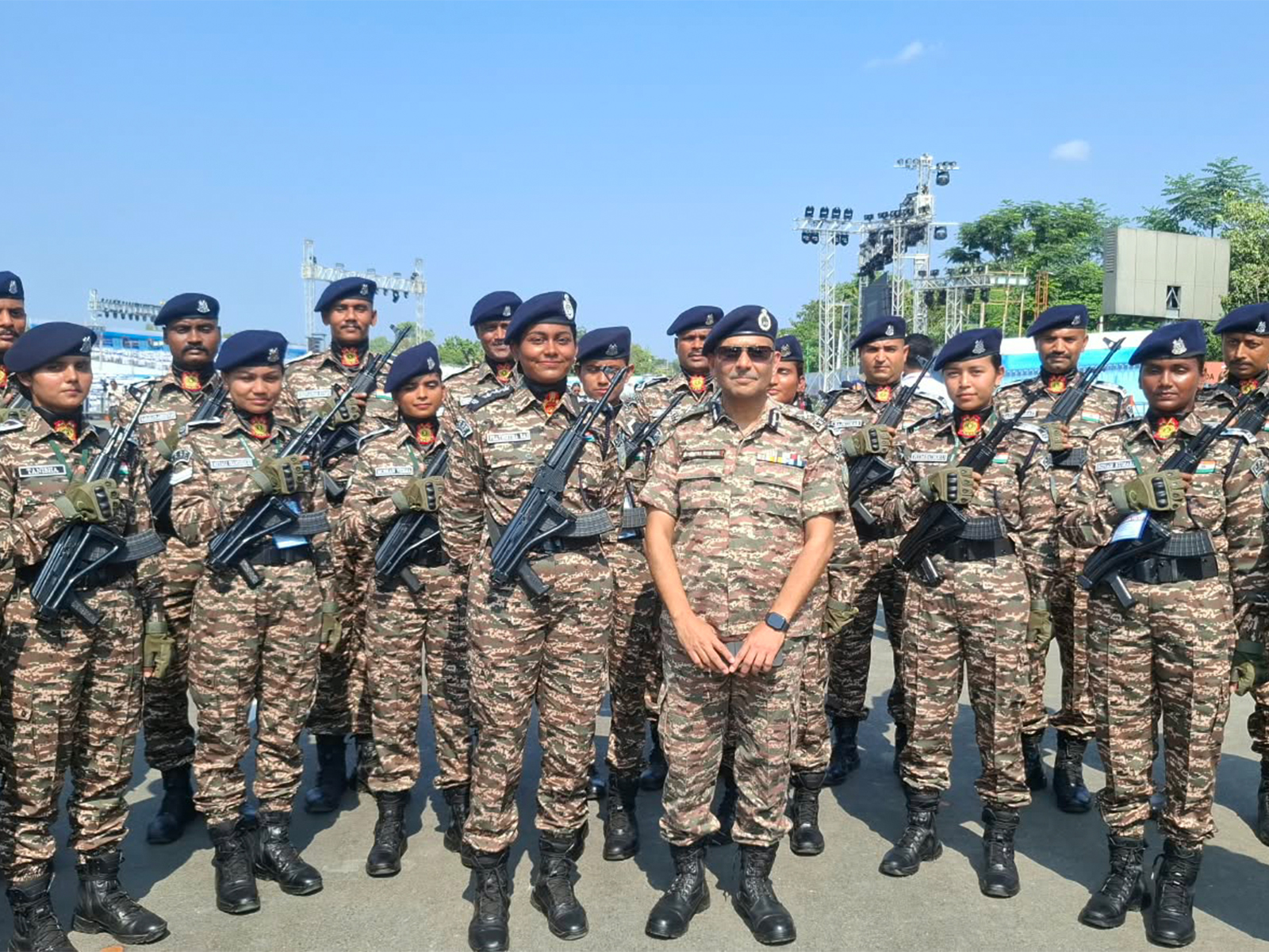 The National Unity Day celebrations at Ekta Nagar will accommodate around 25,000 people this year. (File Photo/ANI)