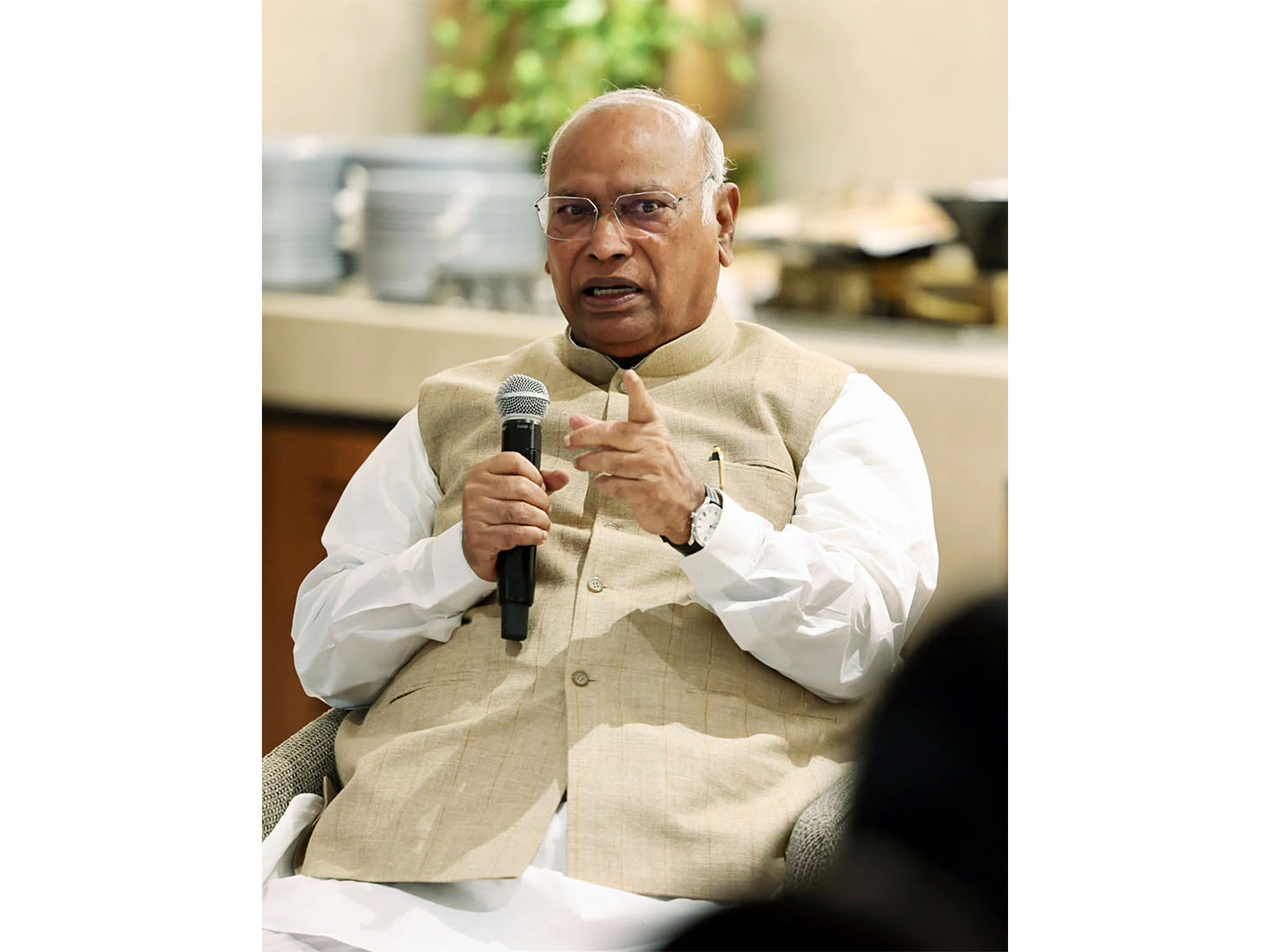 Congress president Mallikarjun Kharge (File Photo/ANI)