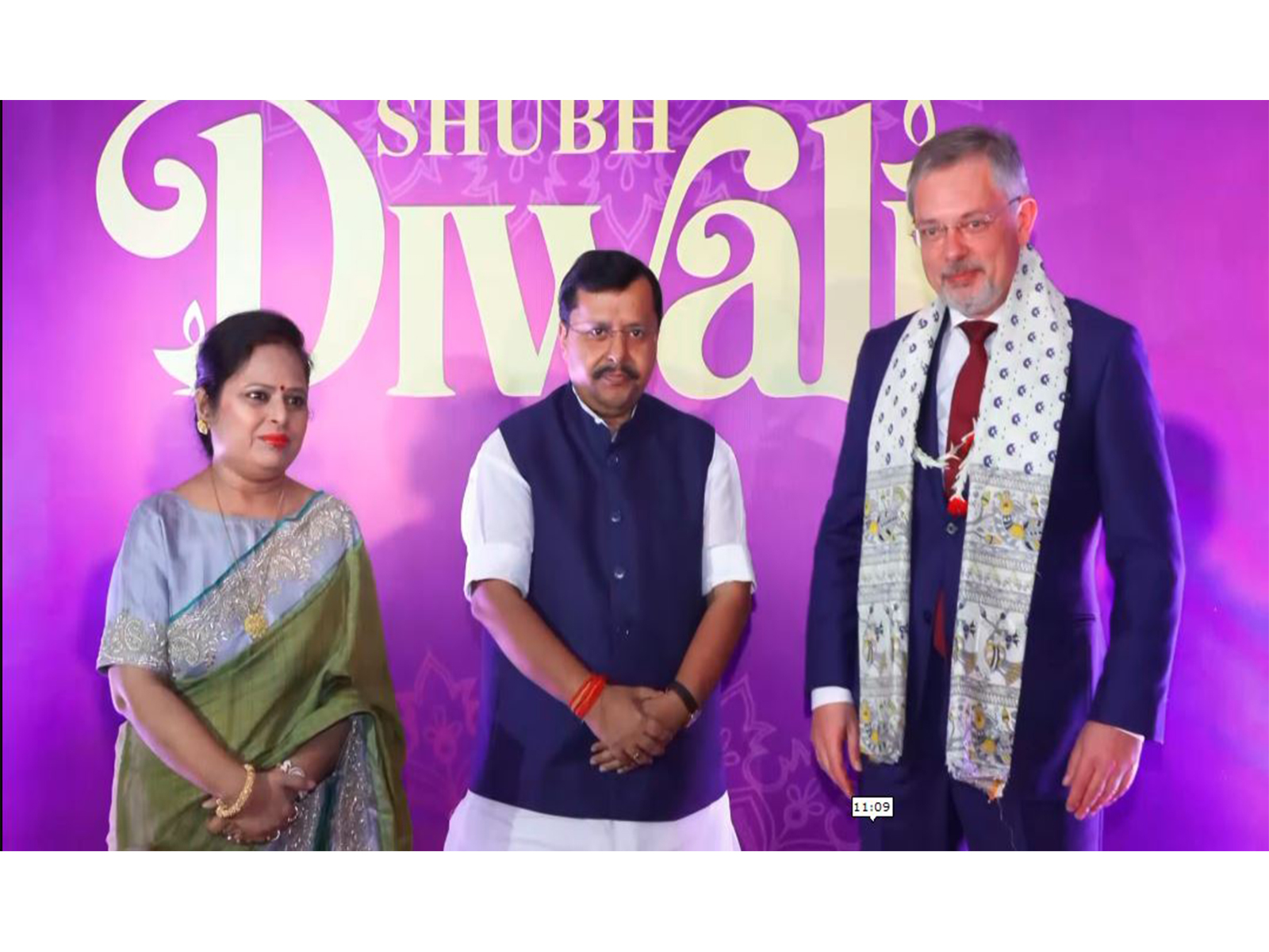 Visuals of Diwali Milan Samaroh (Photo/ANI) 