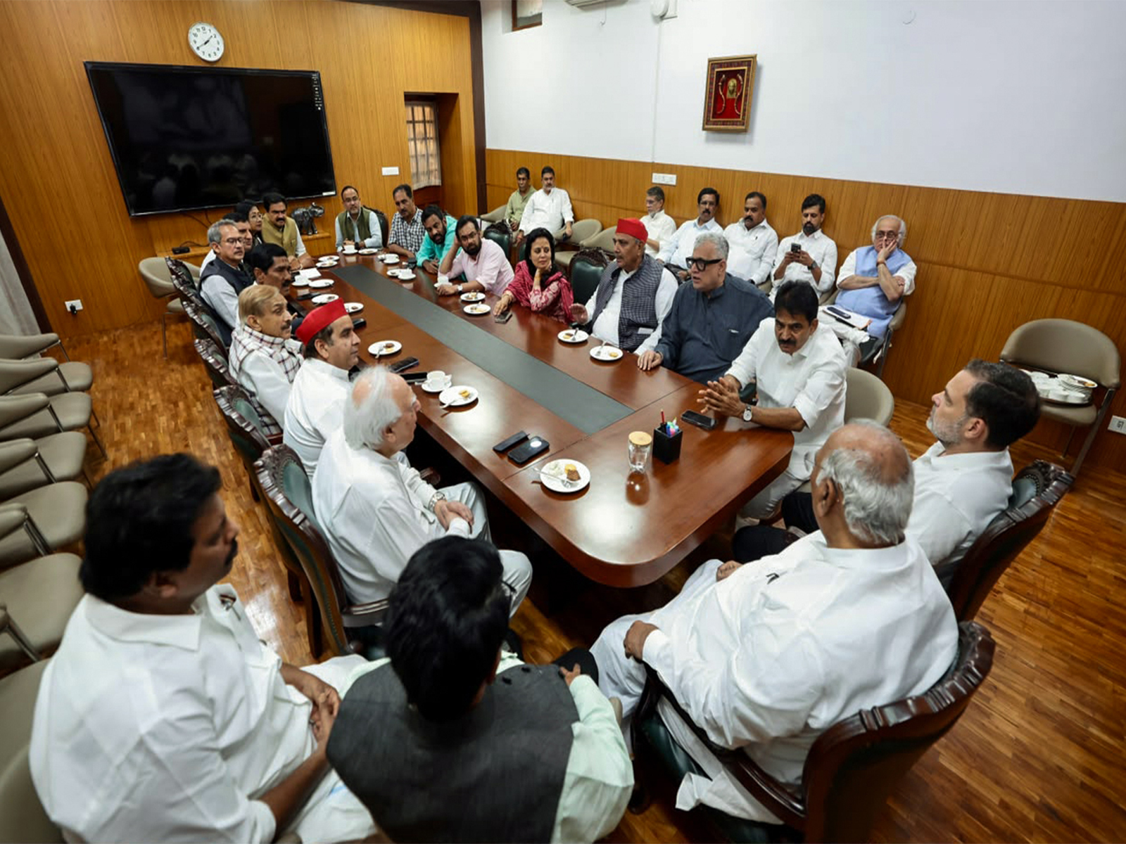 INDIA block leaders (File Photo)