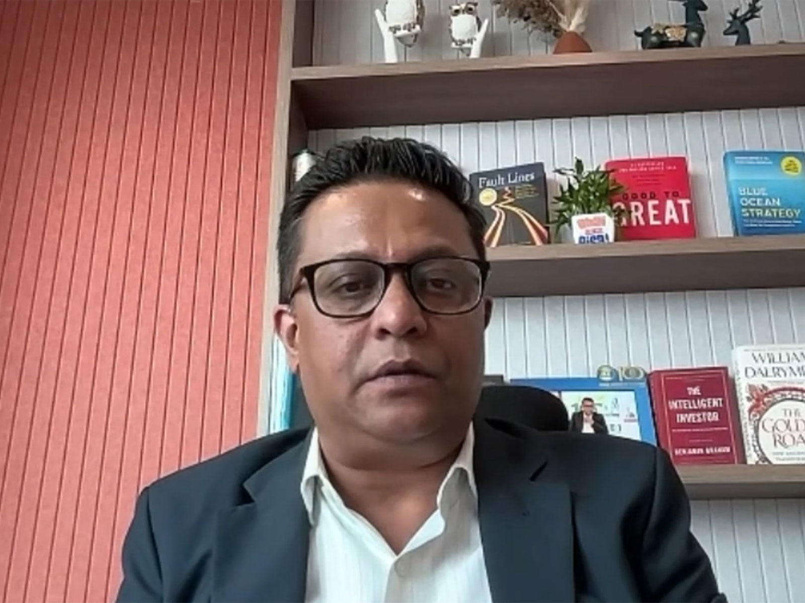 Partha Sengupta, Joint Managing Director and CEO of Systematix Private Wealth. (Photo-ANI)