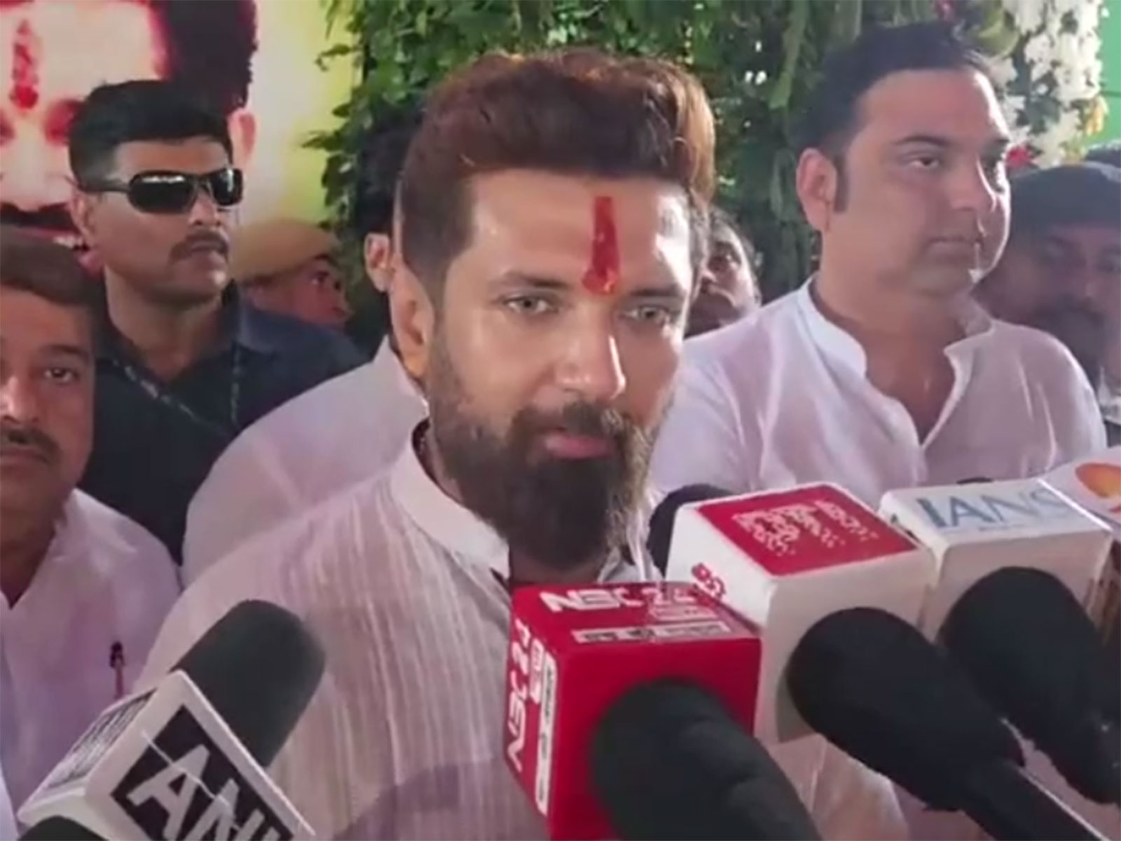 Union Minister Chirag paswan (Photo/ANI)