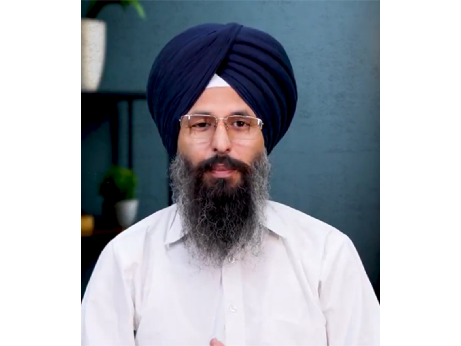 Shiromani Gurdwara Parbandhak Committee representer (Photo/@SGPCAmritsar)