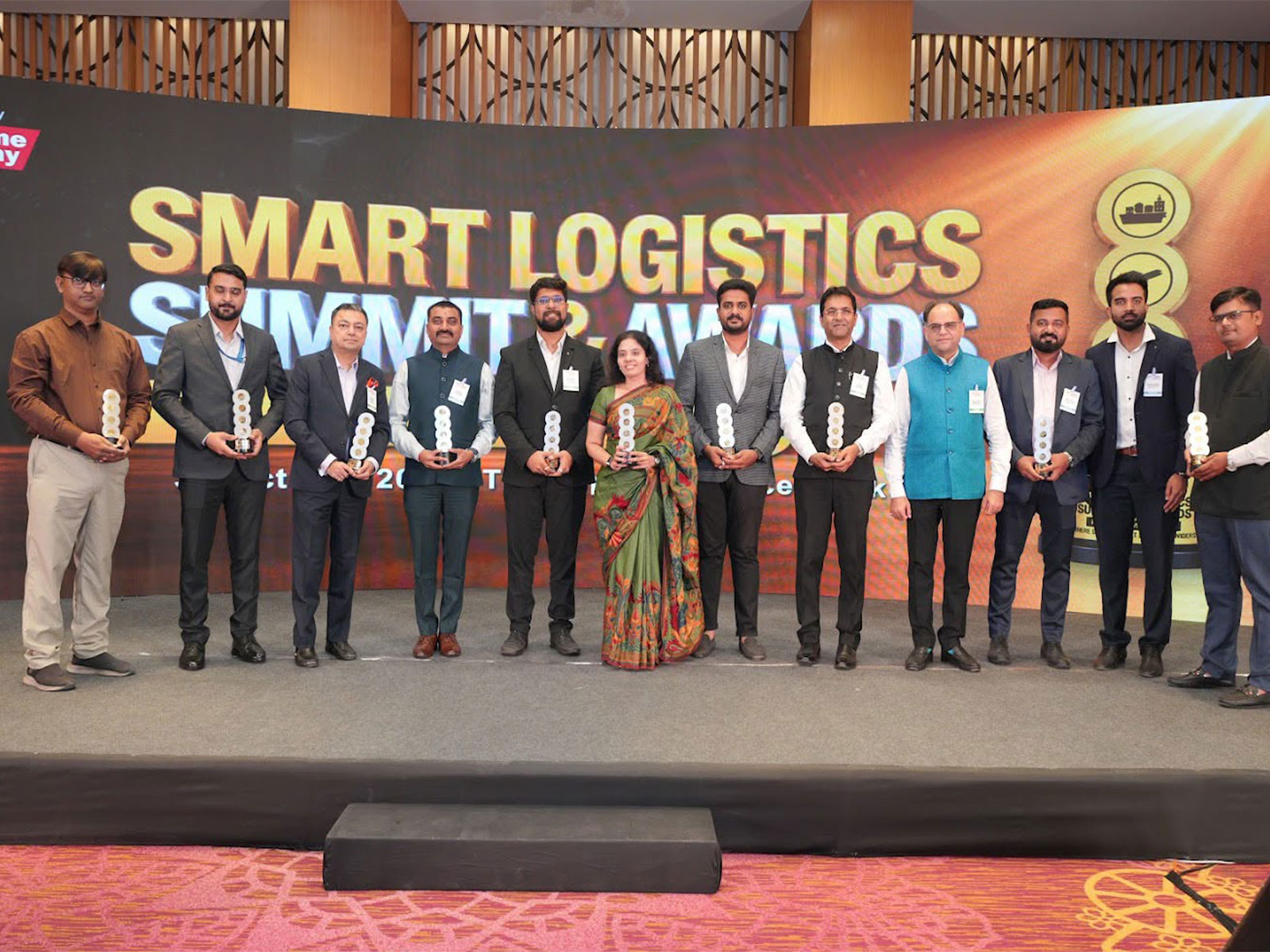 Deendayal Port Authority (DPA), Kandla, bags ‘Smart Port of the Year’ award at the Smart Logistics Awards 2026 (Photo/X/@Deendayal_Port).