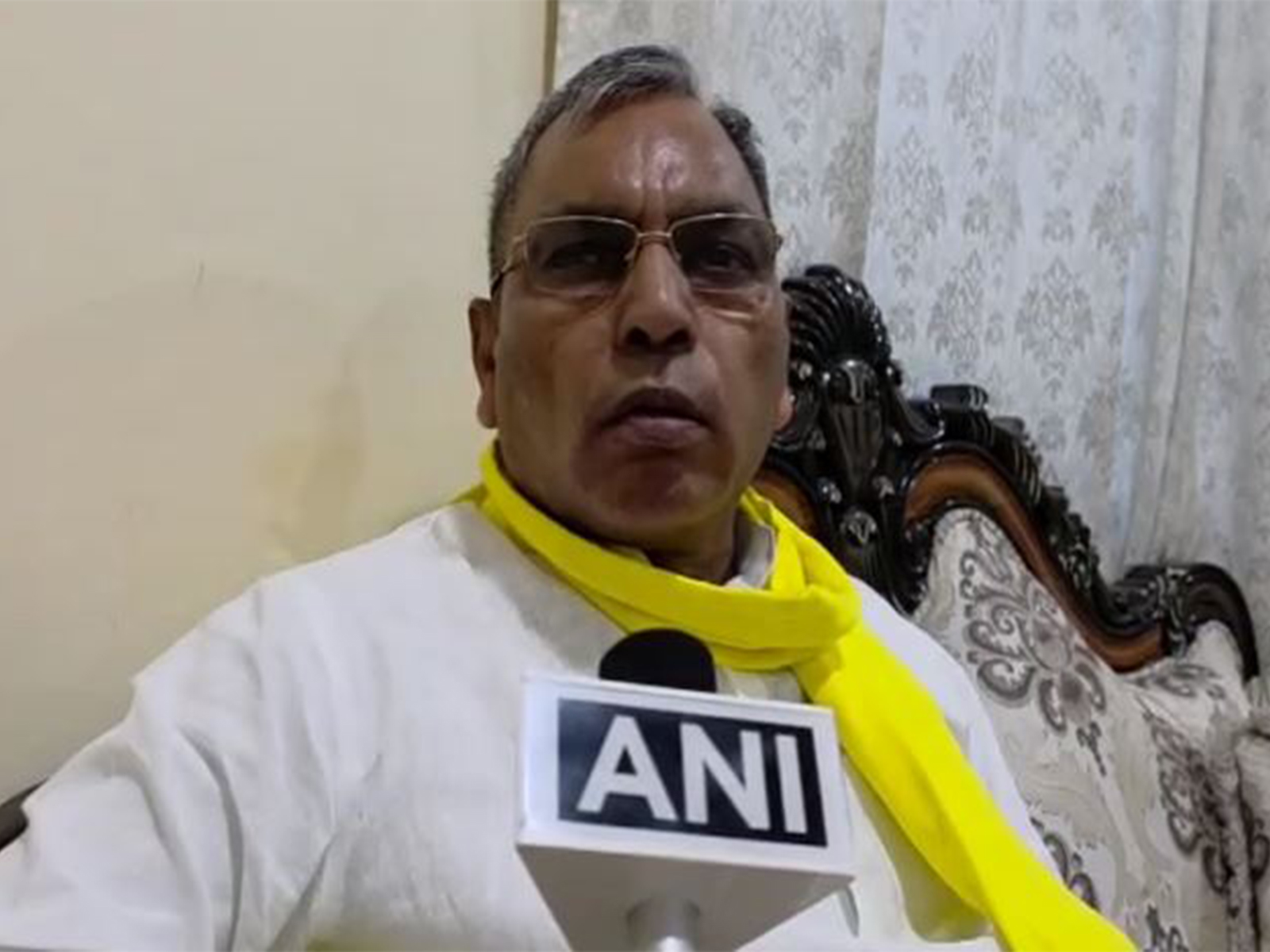 Uttar Pradesh Minister Om Prakash Rajbhar (Photo/ANI)
