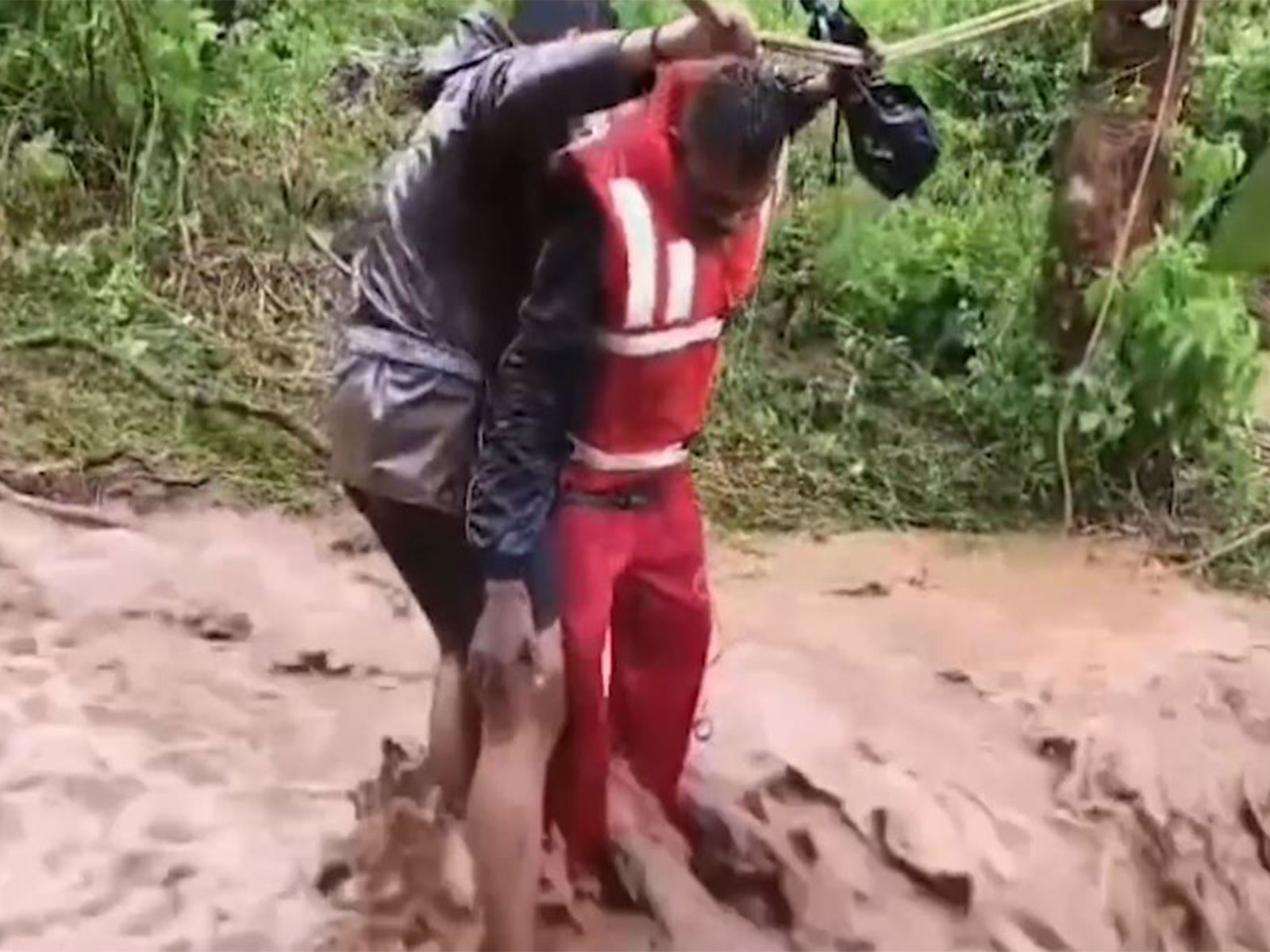 Rescue operations underway amid floods in Odisha’s Kandhamal district (Photo/ANI)