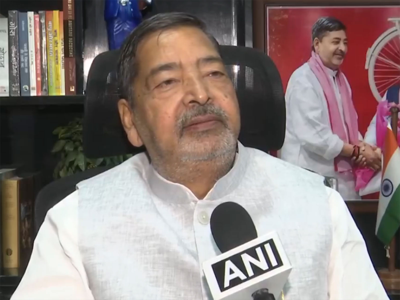 Samajwadi Party MP Virendra Singh (Photo/ANI)