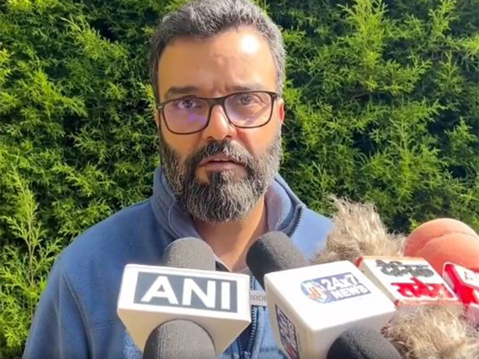 Srinagar MP Aga Syed Ruhullah Mehdi (Photo/ANI)
