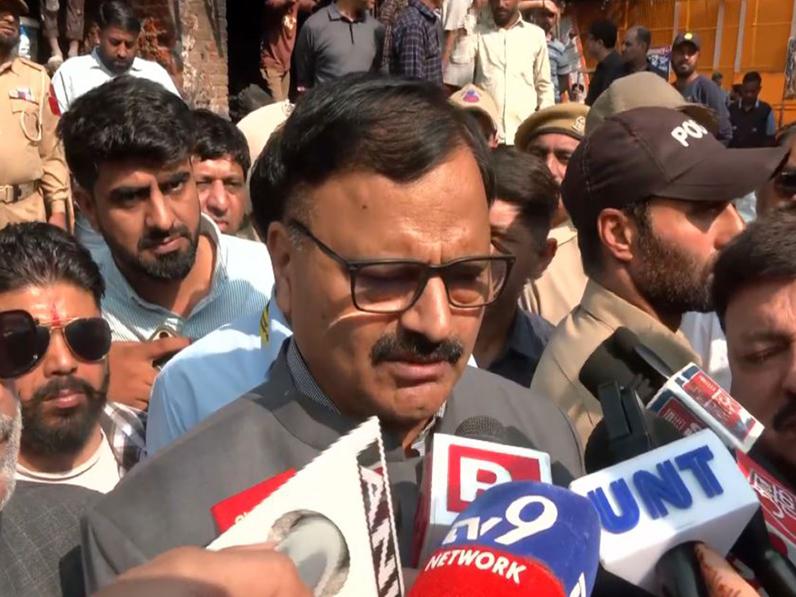 Jammu and Kashmir Minister Javed Rana (Photo/ANI)