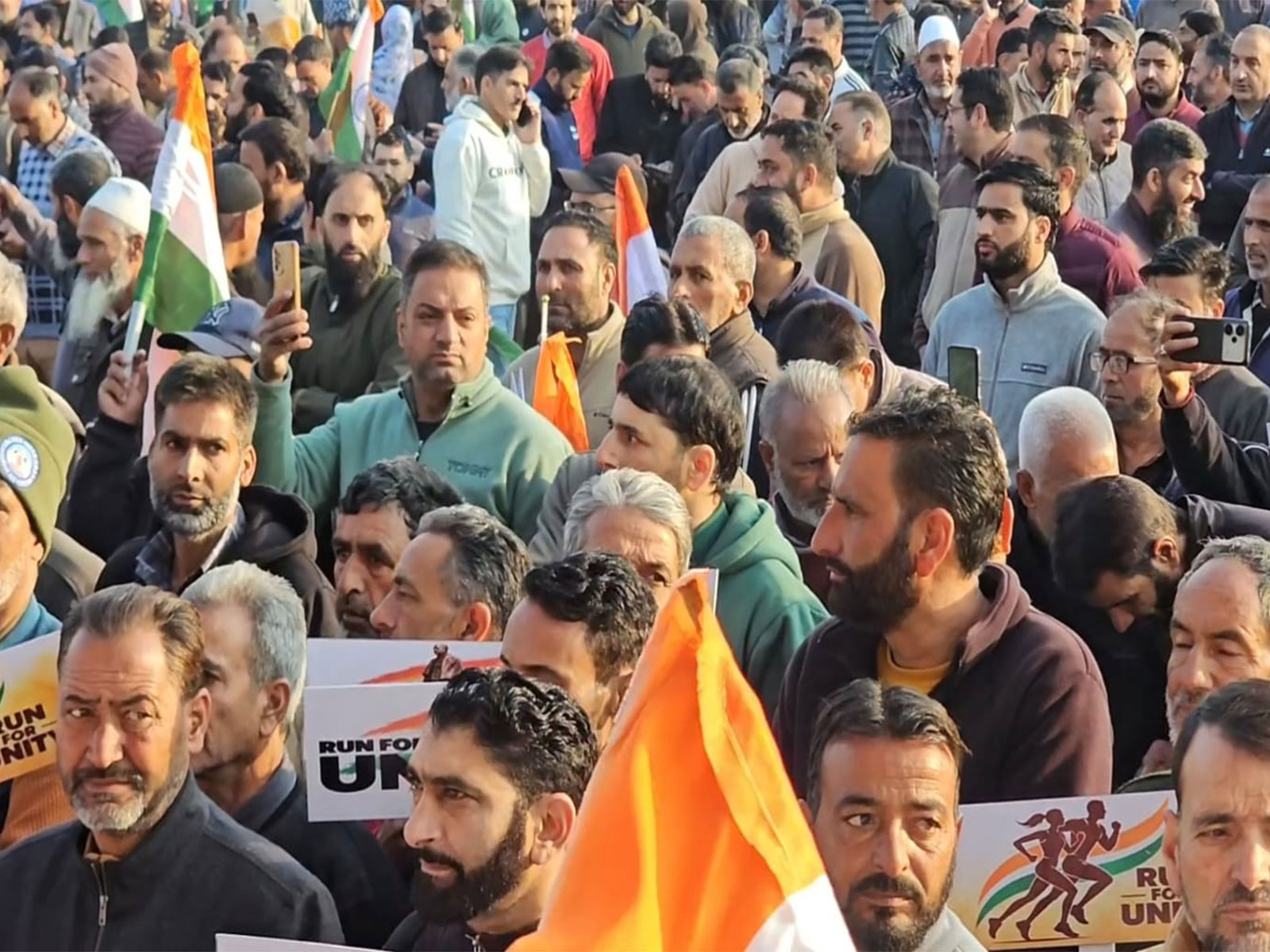 Run for Unity' in Anantnag (Photo/ANI)