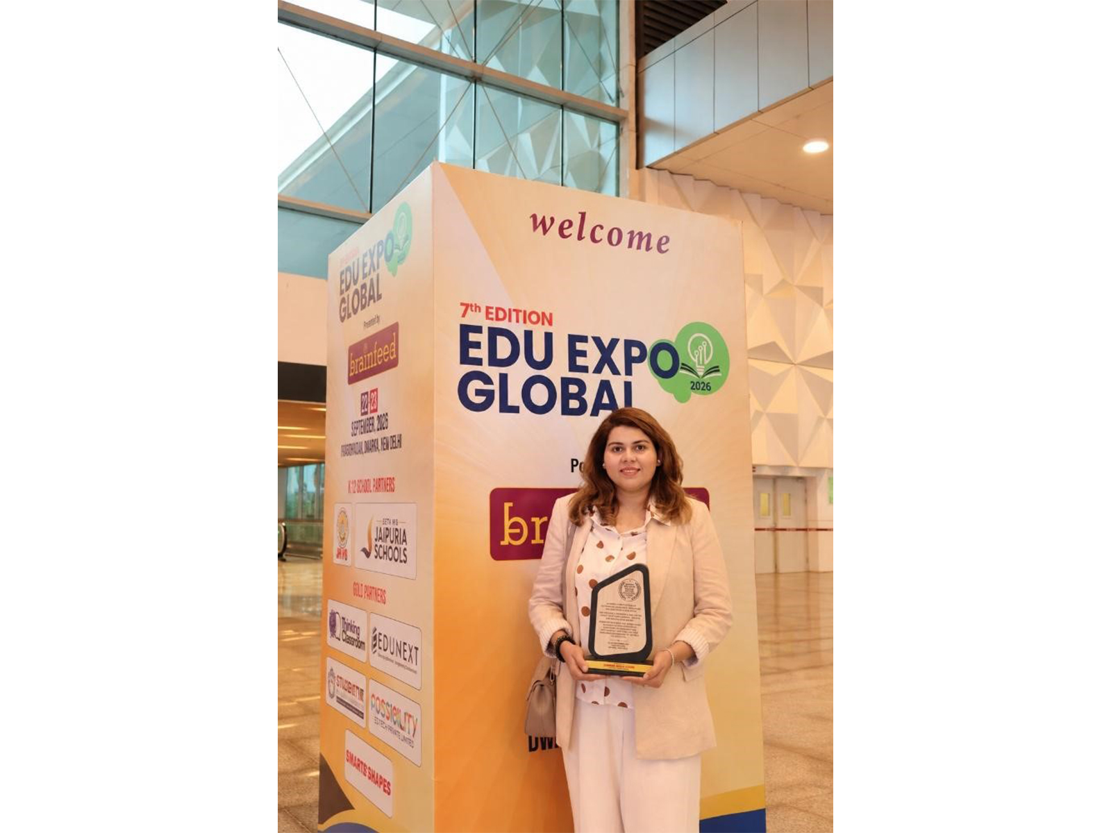 Sunbeam World School, Varanasi honoured at the Edu Expo Global School Excellence Awards 2026 for excellence in growth, leadership, innovation and institutional influence