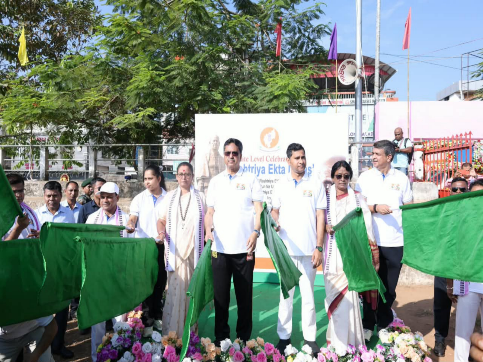 Tripura CM Manik Saha at the Unity Run (Photo:ANI)